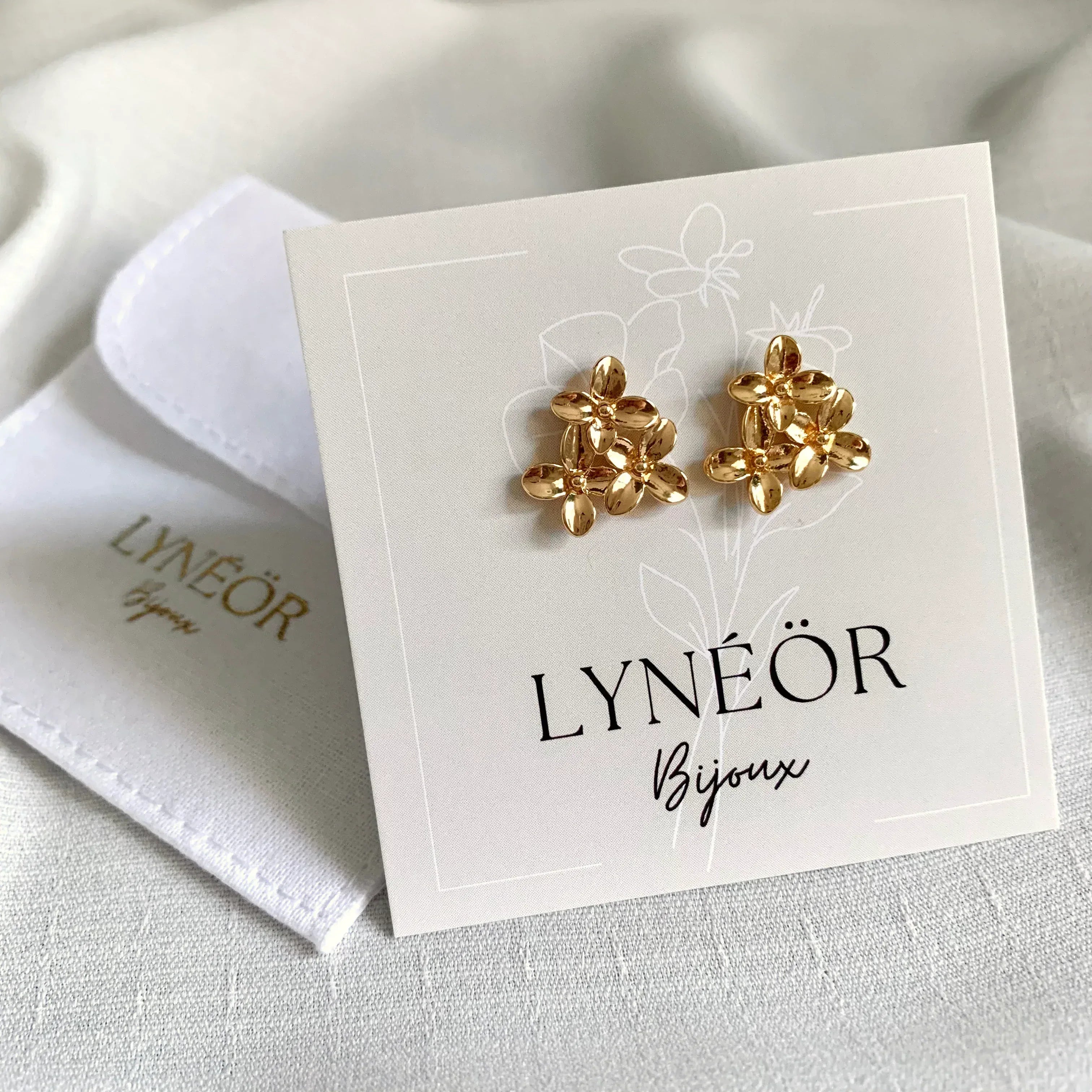 Boucles d'oreilles MIA - Lynéör Bijoux