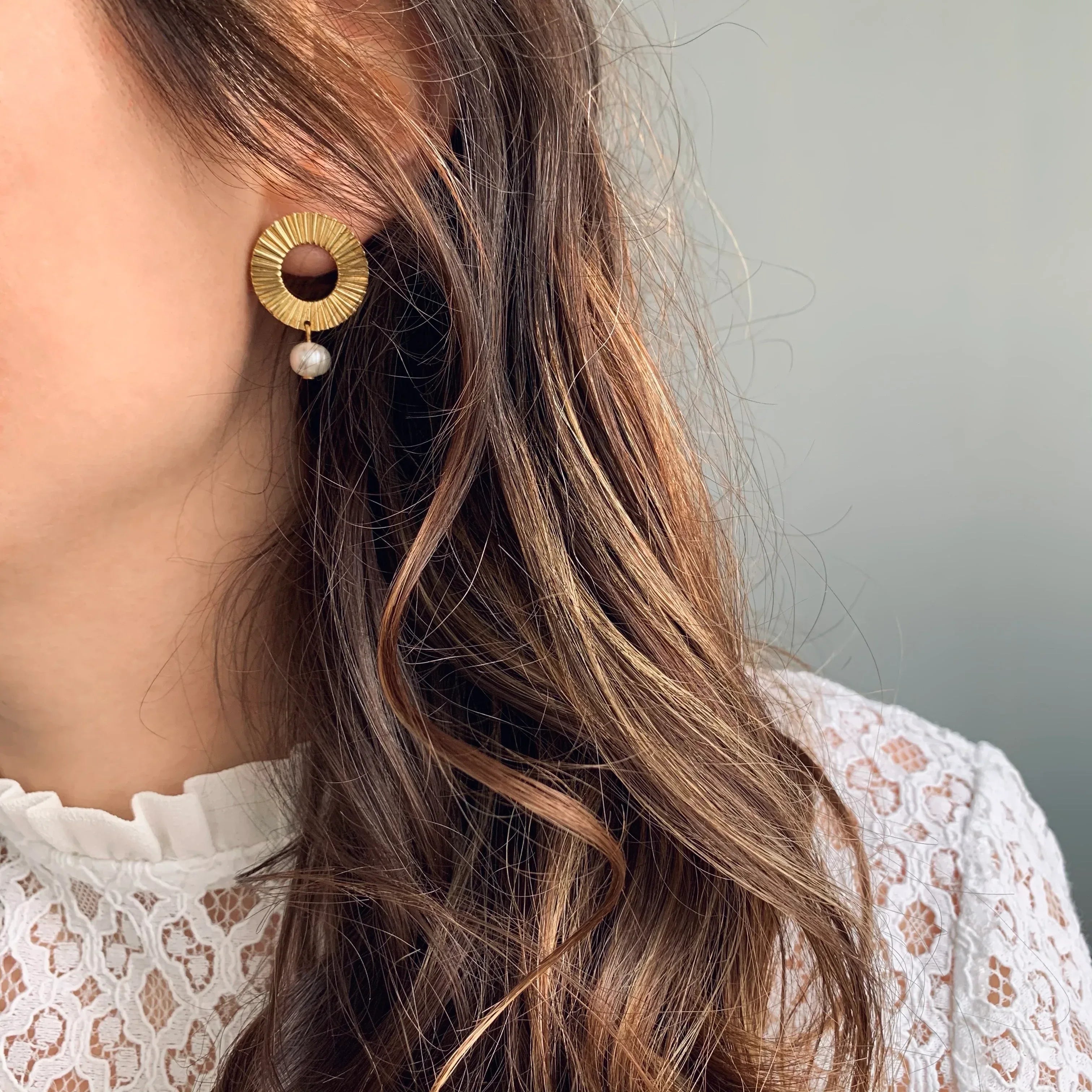 Boucles d'oreilles LEANE - Lynéör Bijoux