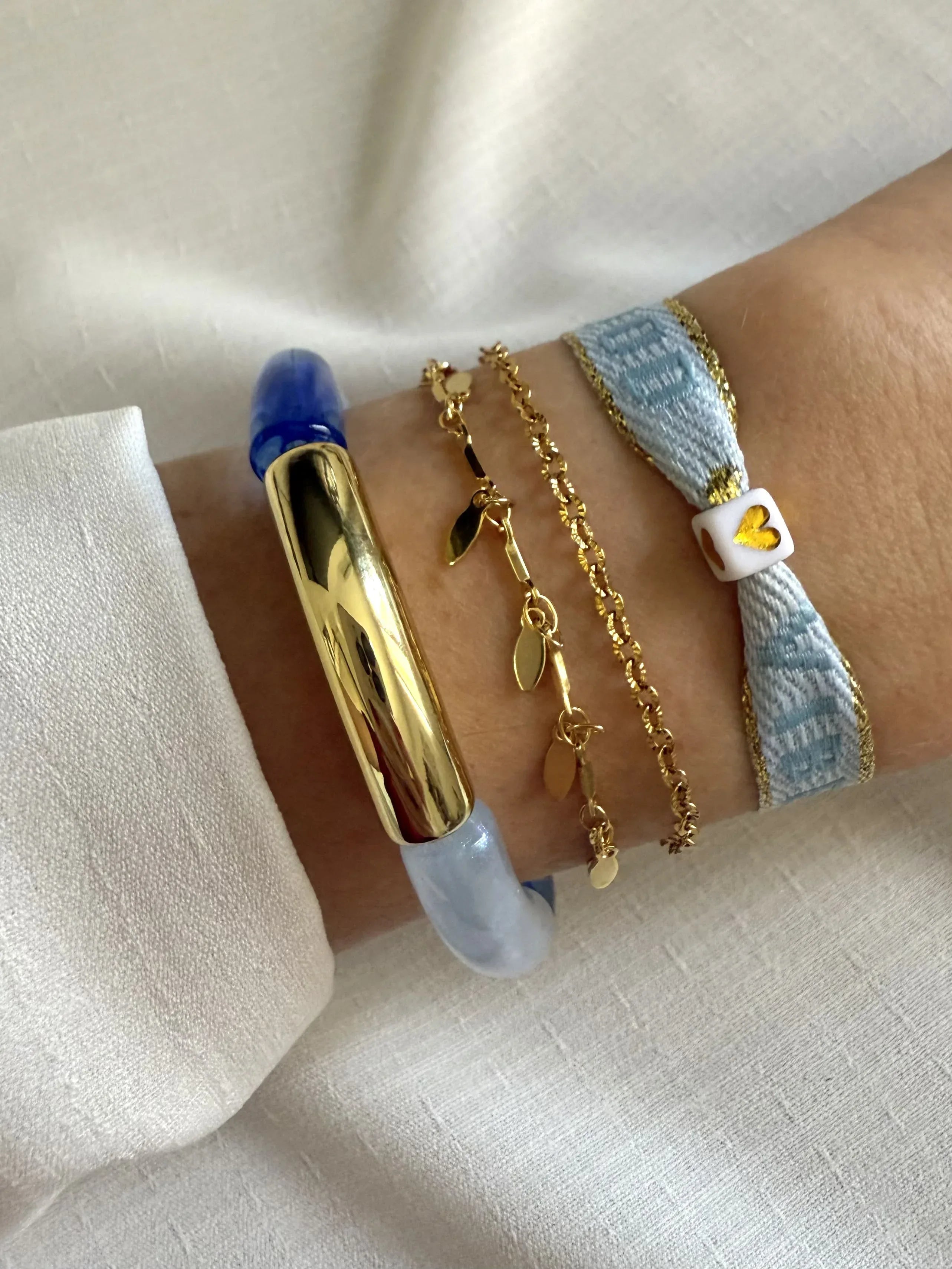 Bracelets rubans MAEVA - Lynéör Bijoux