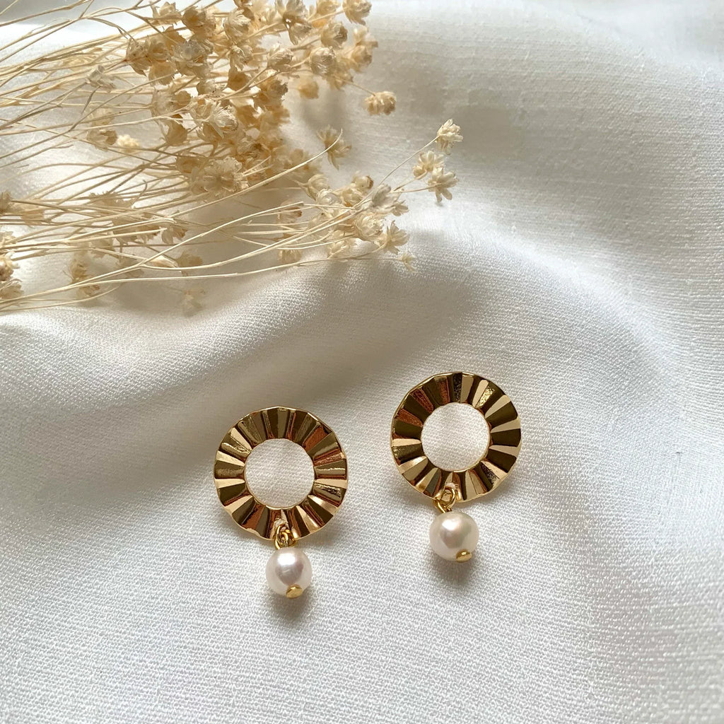 Boucles d'oreilles LYNA - Lynéör Bijoux