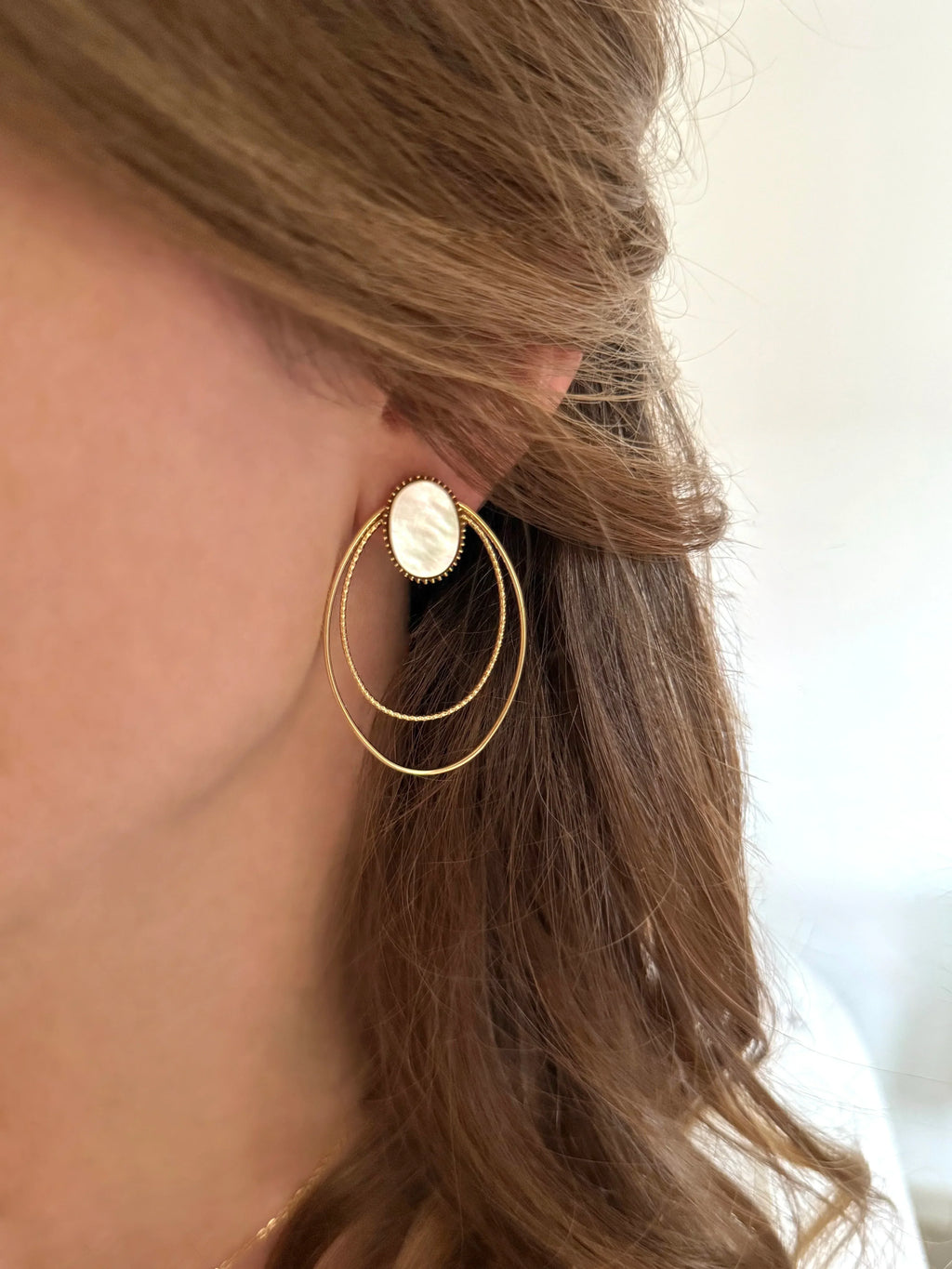 Boucles d'oreilles LINA - Lynéör Bijoux