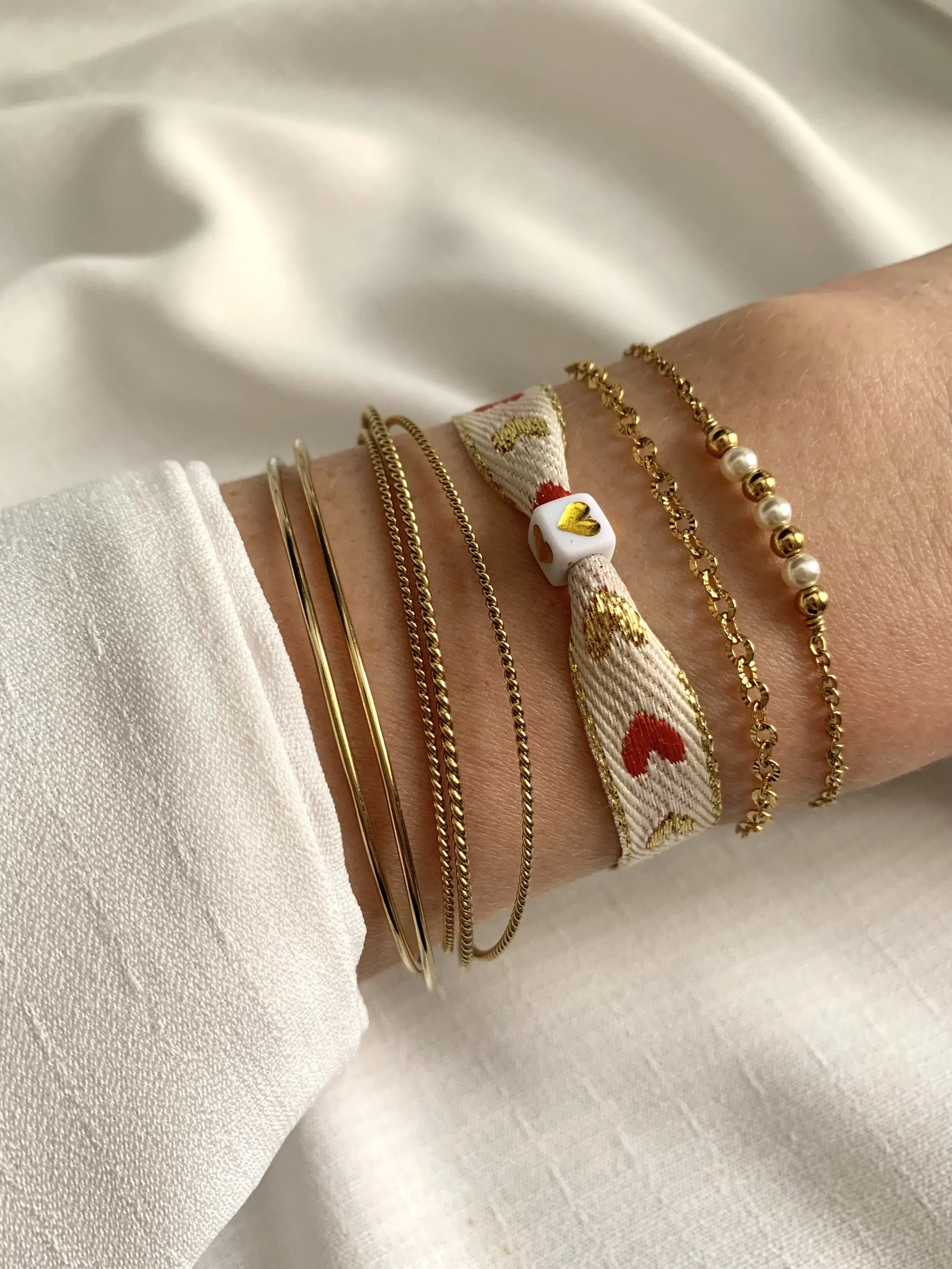 Bracelets rubans MAEVA - Lynéör Bijoux