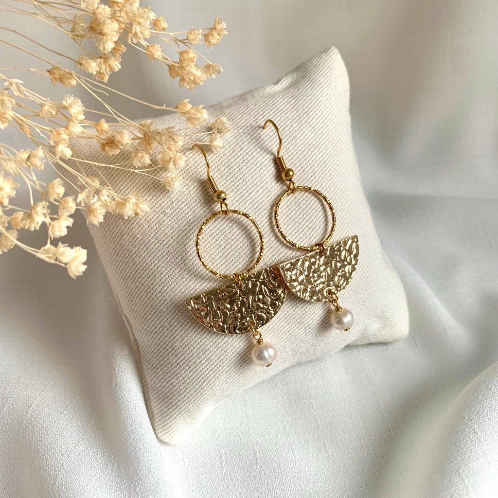 Boucles d'oreilles LOUNA - Lynéör Bijoux