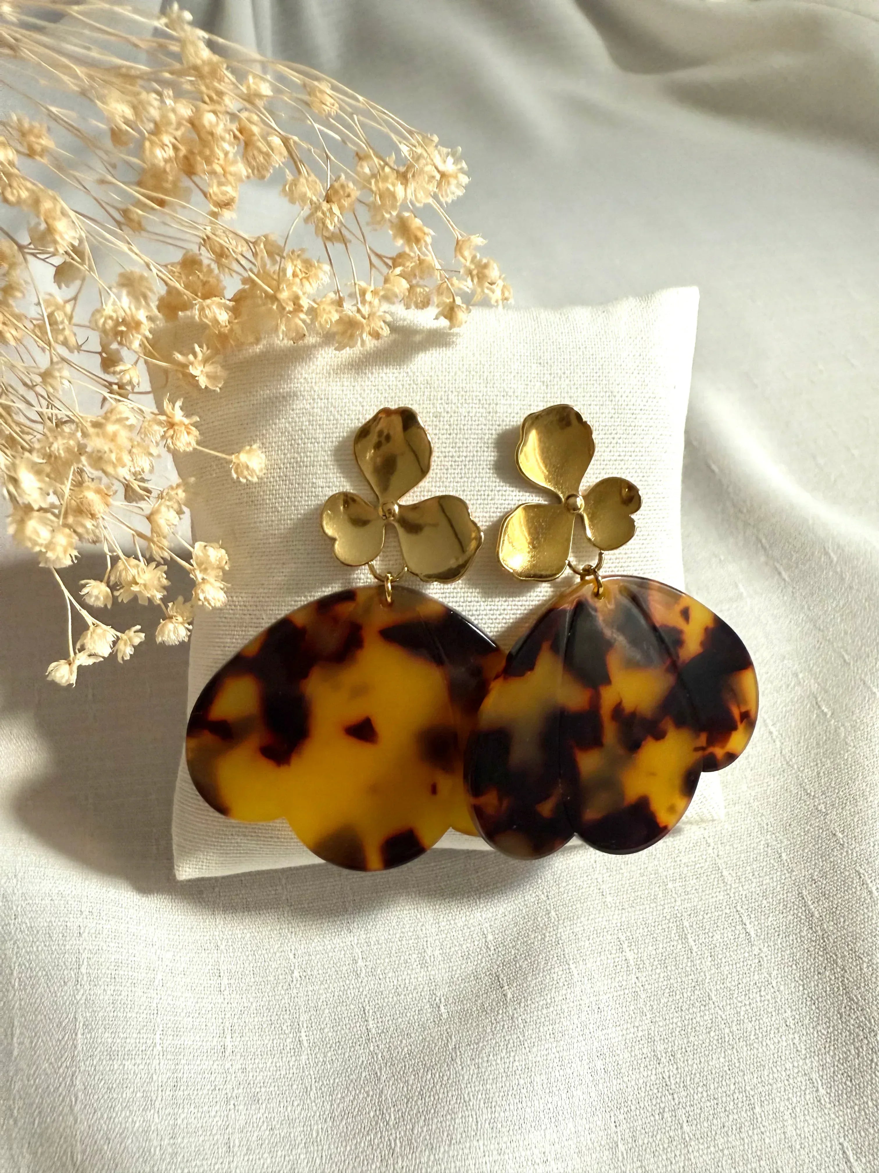 Boucles d'oreilles LYANA (# couleurs) - Lynéör Bijoux