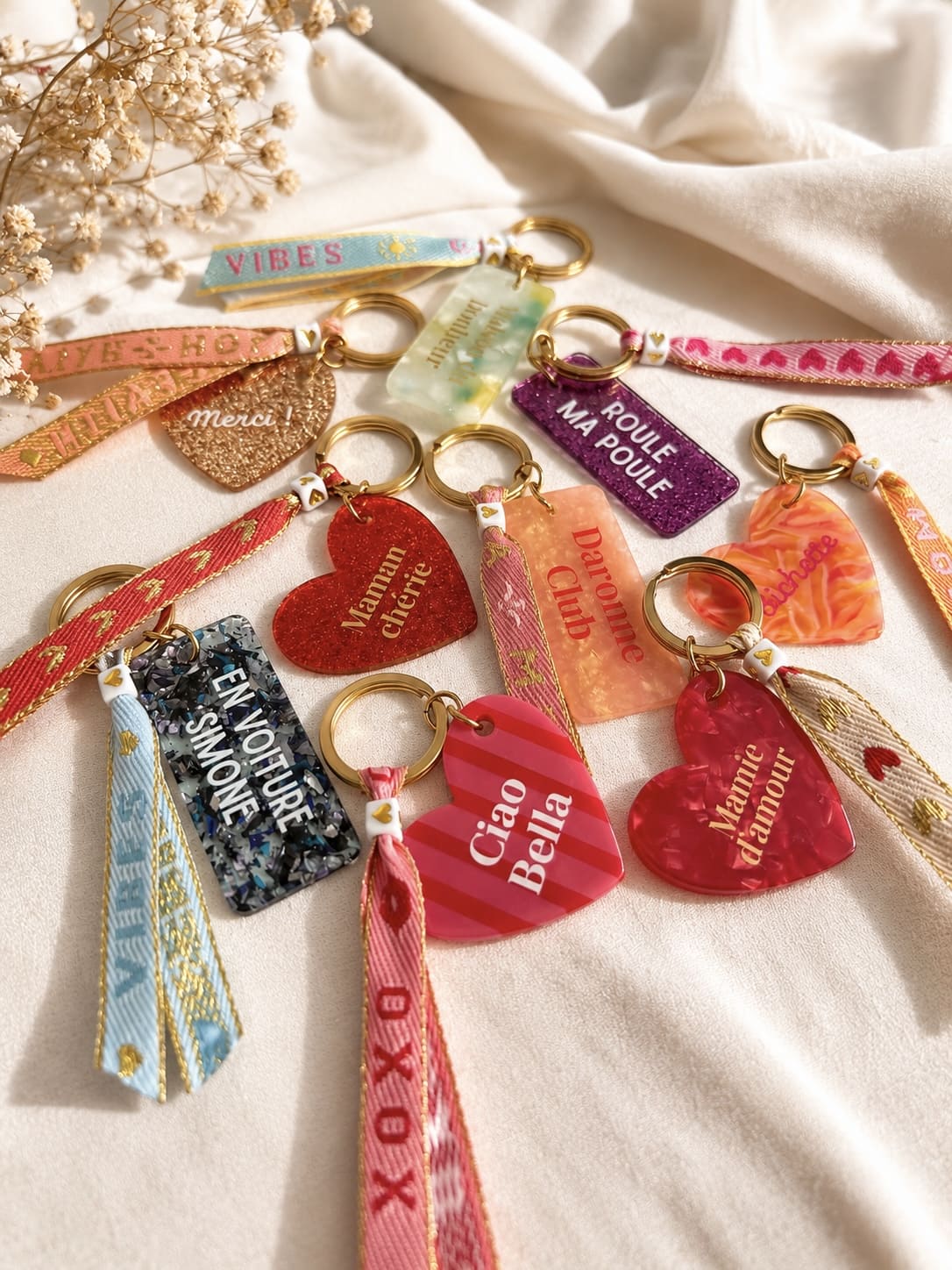 Portes Clefs Rubans