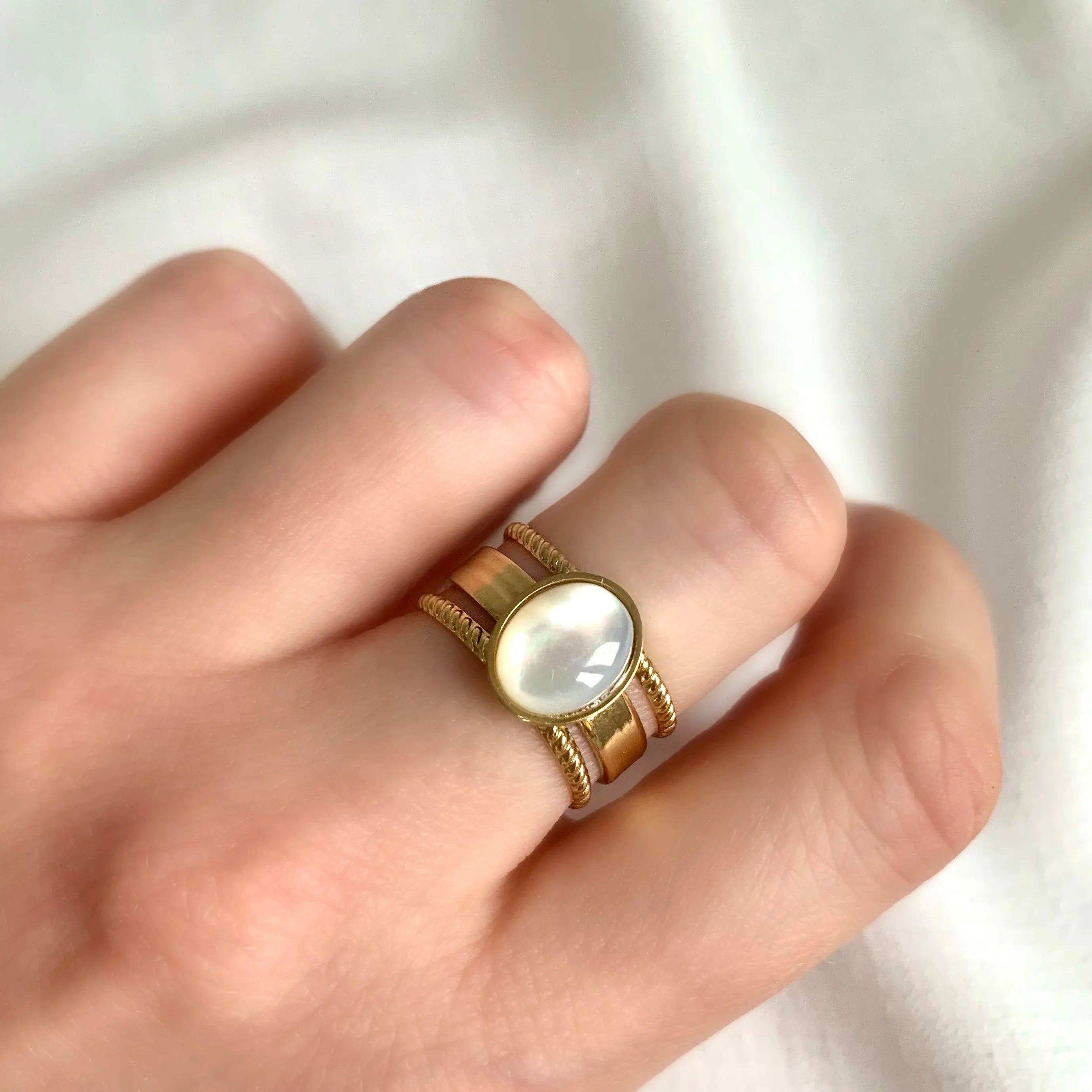 Bague LOU - Lynéör Bijoux