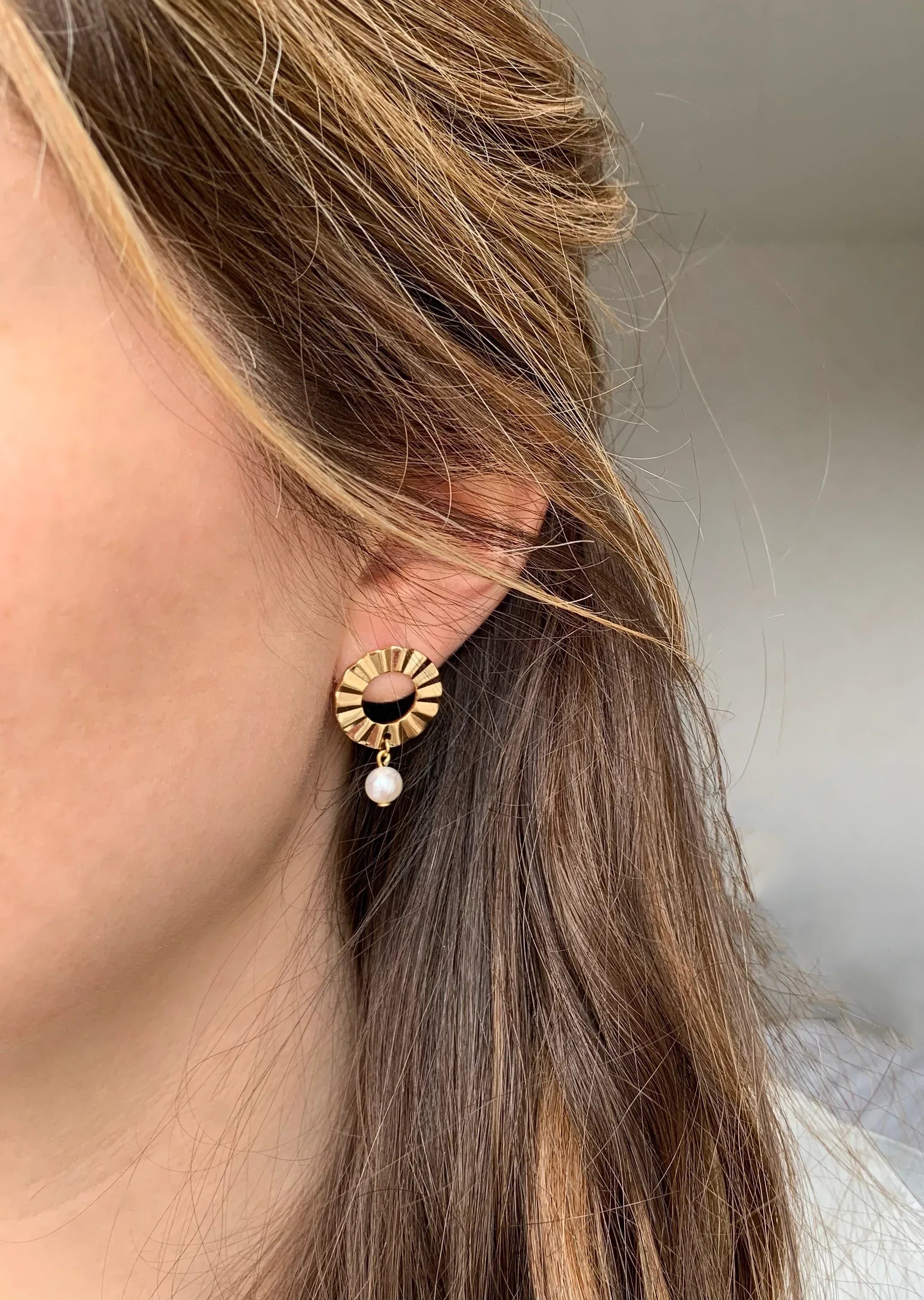 Boucles d'oreilles LYNA - Lynéör Bijoux