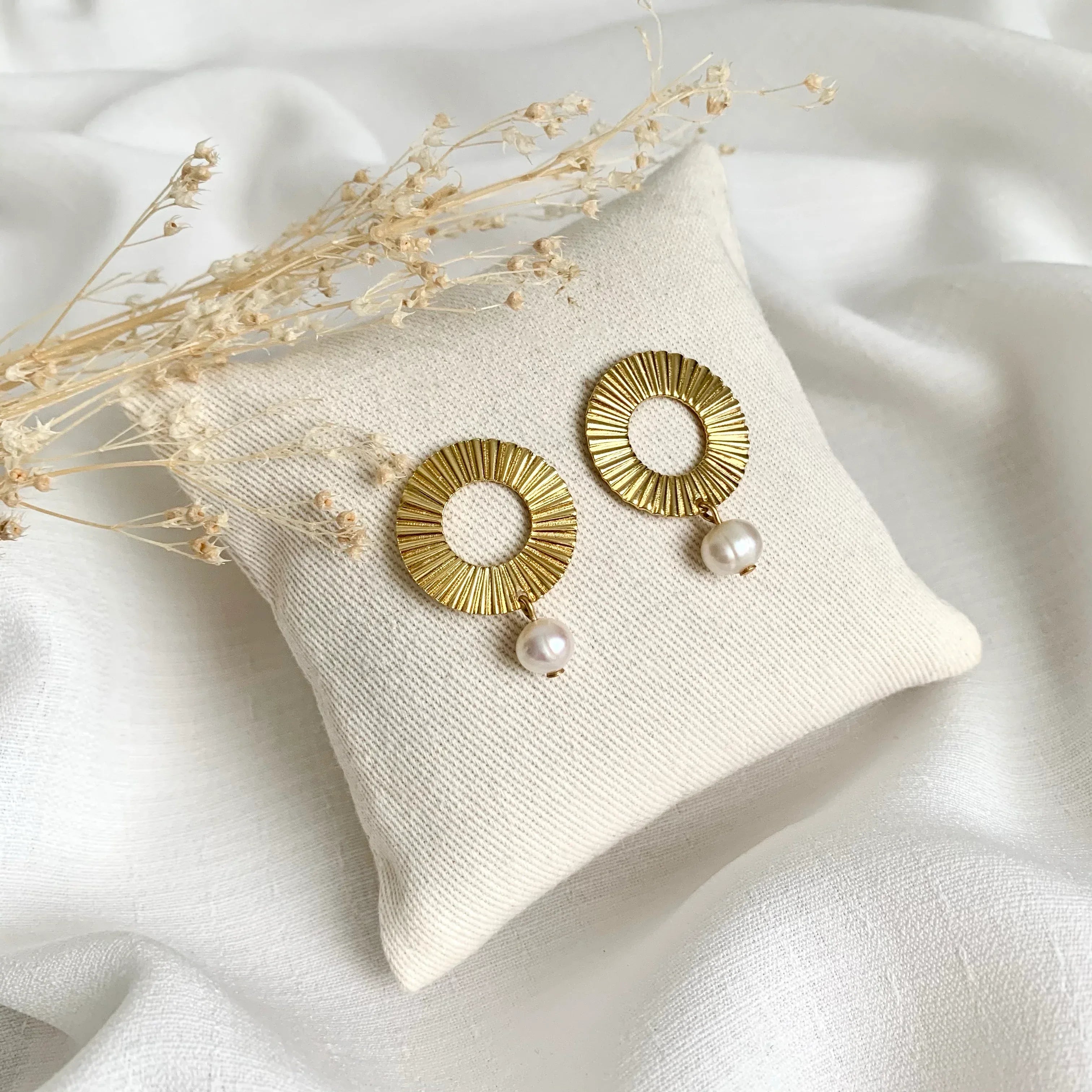 Boucles d'oreilles LEANE - Lynéör Bijoux