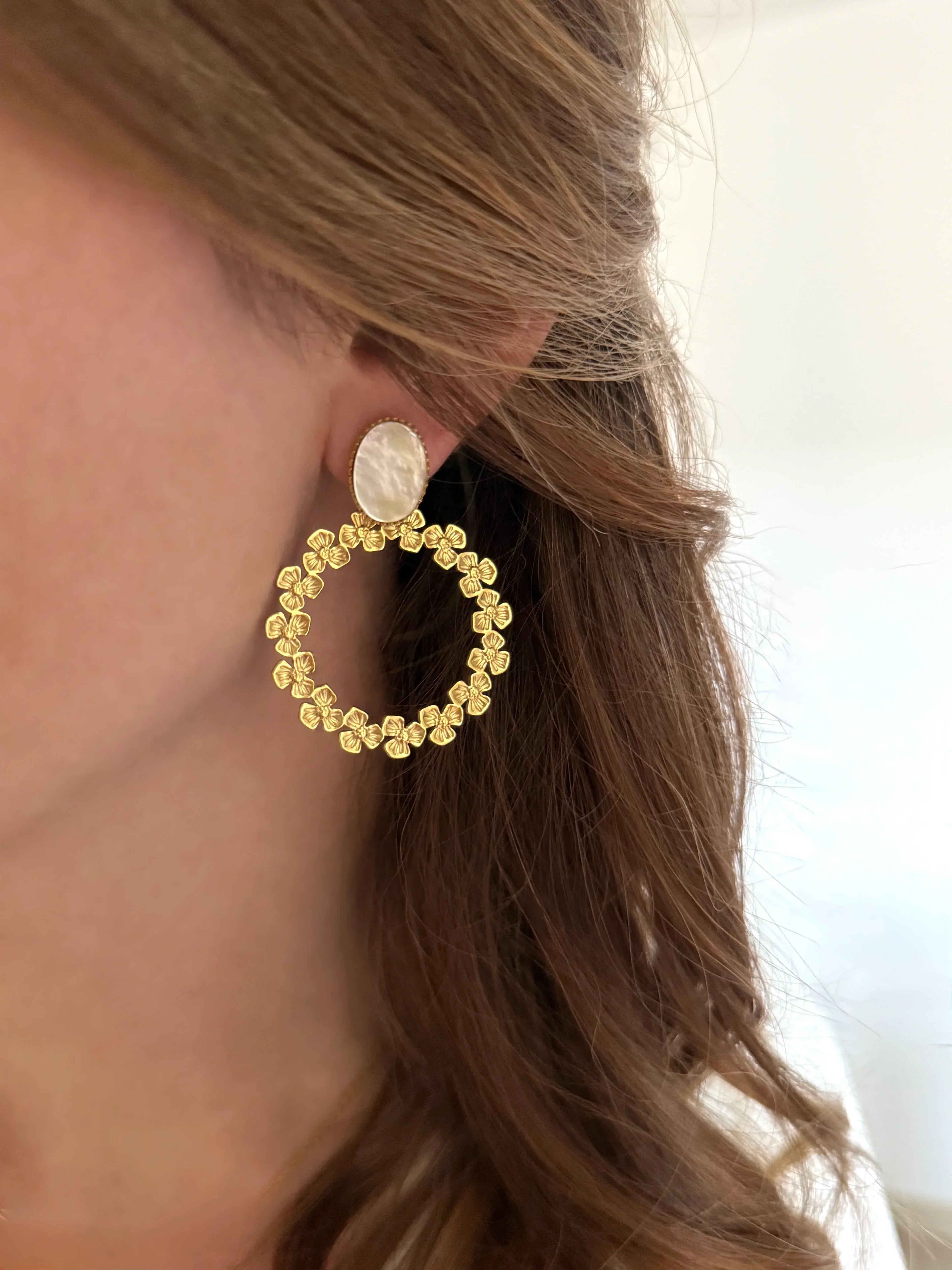 Boucles d'oreilles VICTOIRE - Lynéör Bijoux