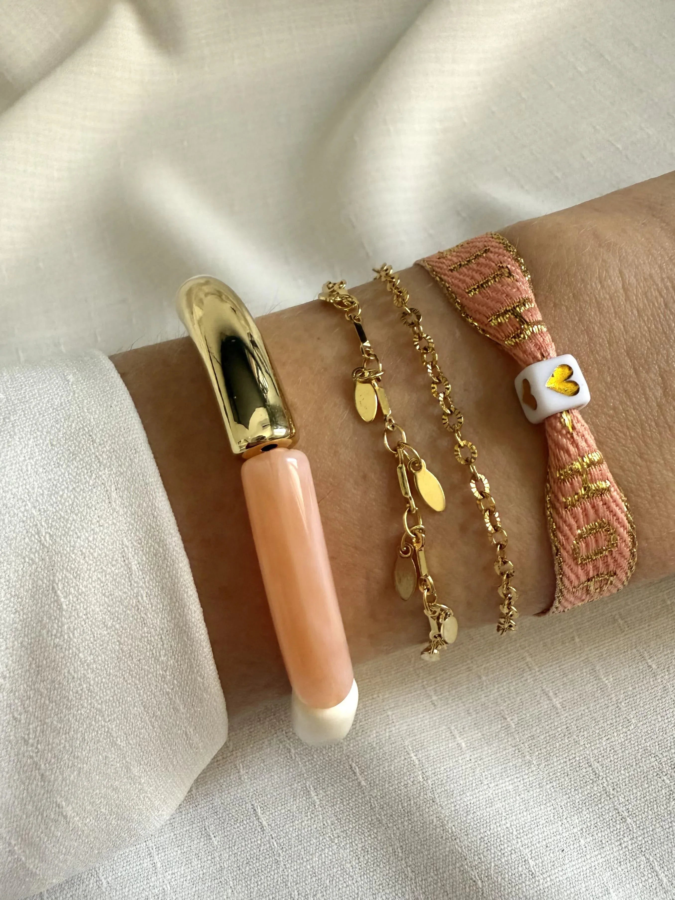 Bracelets rubans MAEVA - Lynéör Bijoux