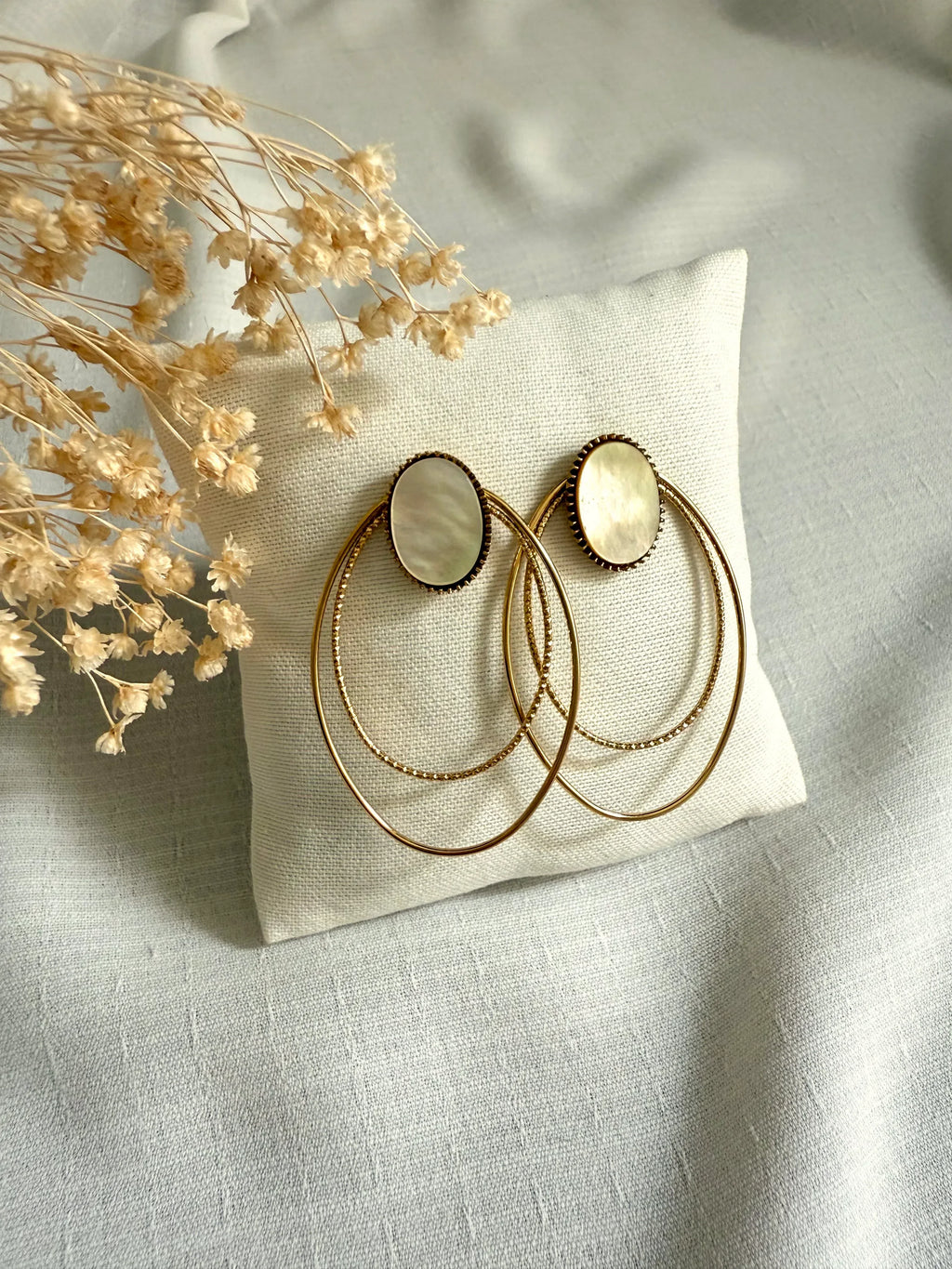 Boucles d'oreilles LINA - Lynéör Bijoux