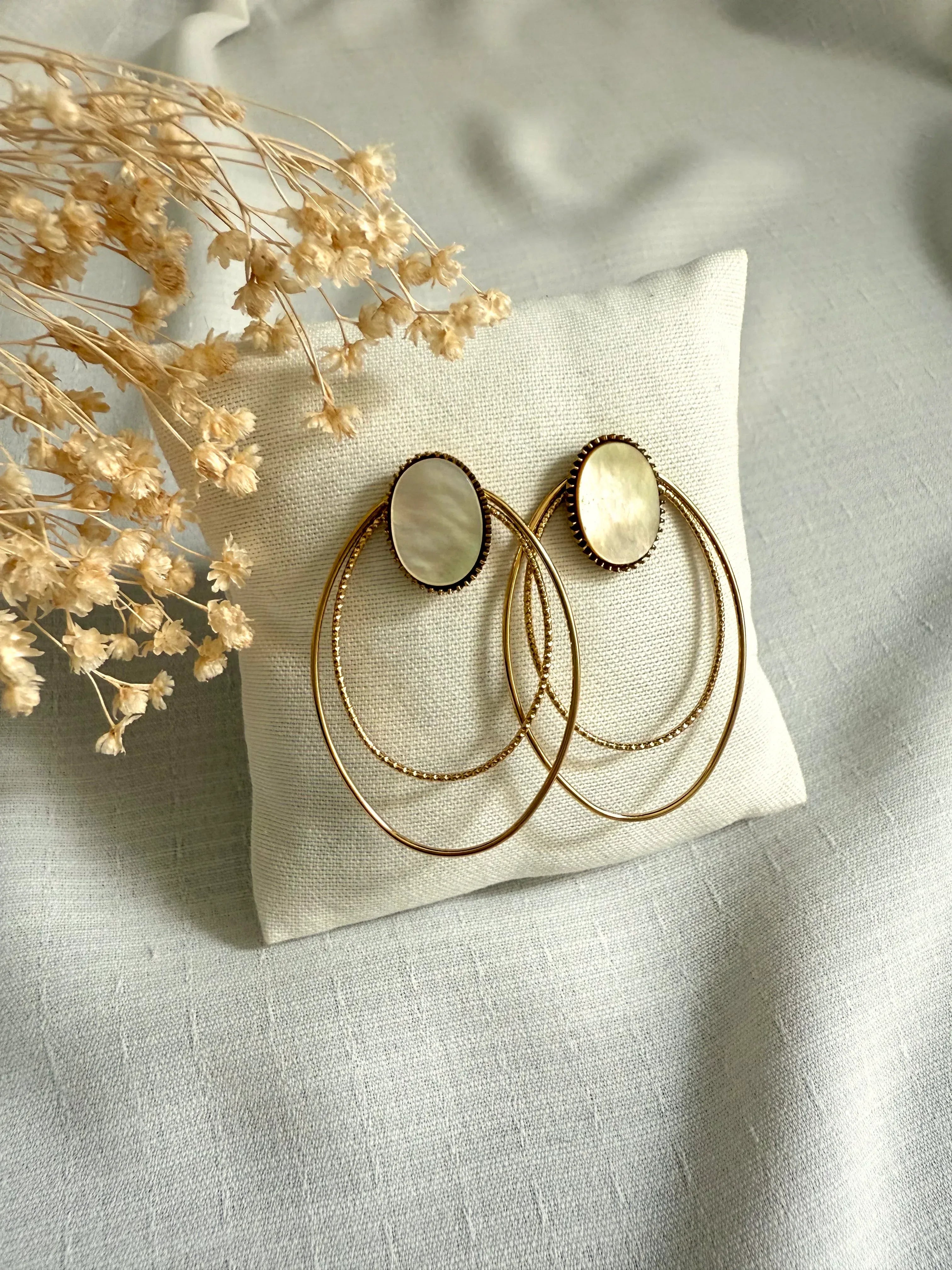 Boucles d'oreilles LINA - Lynéör Bijoux