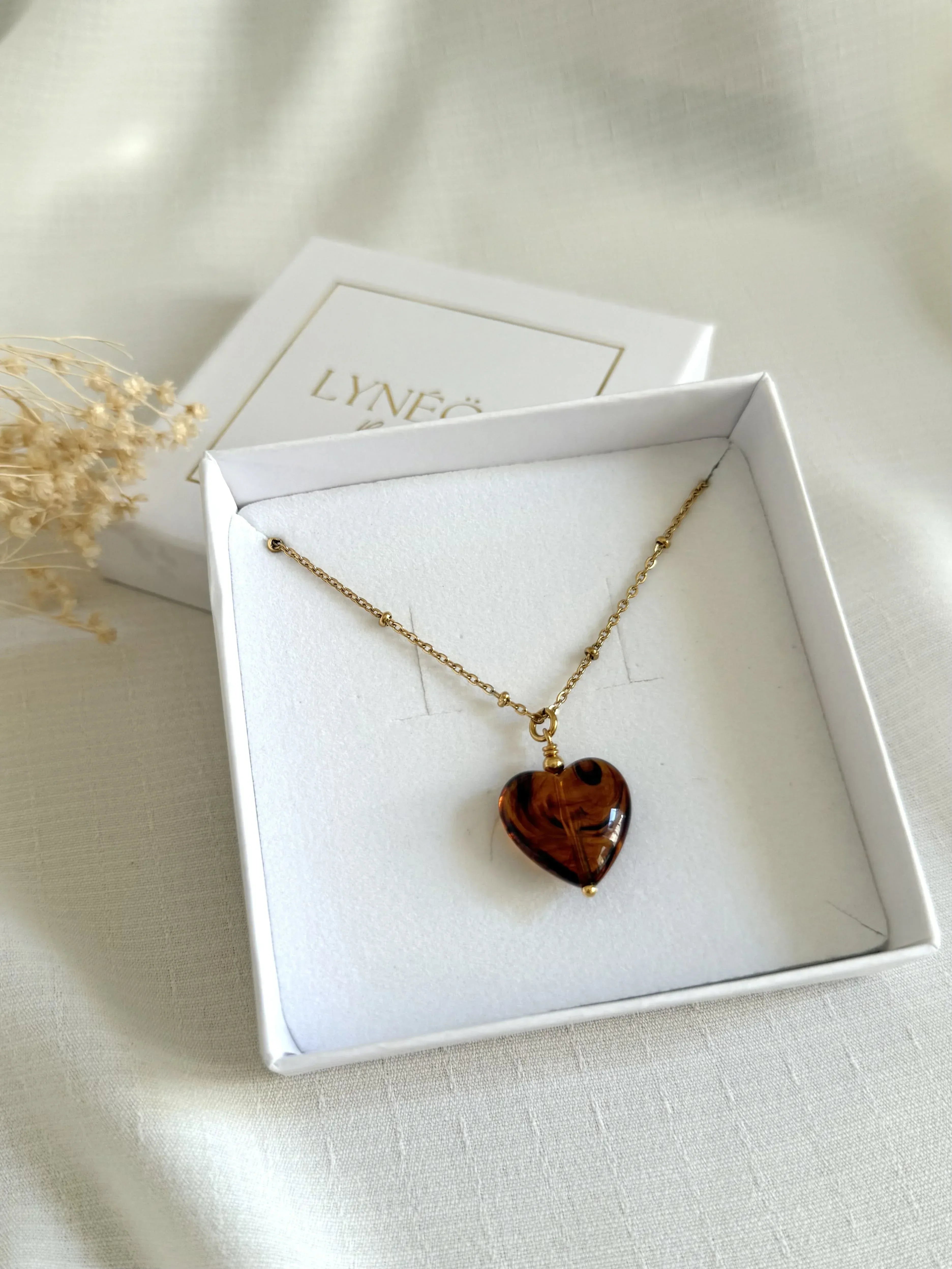 Collier ELENA (# couleurs) - Lynéör Bijoux