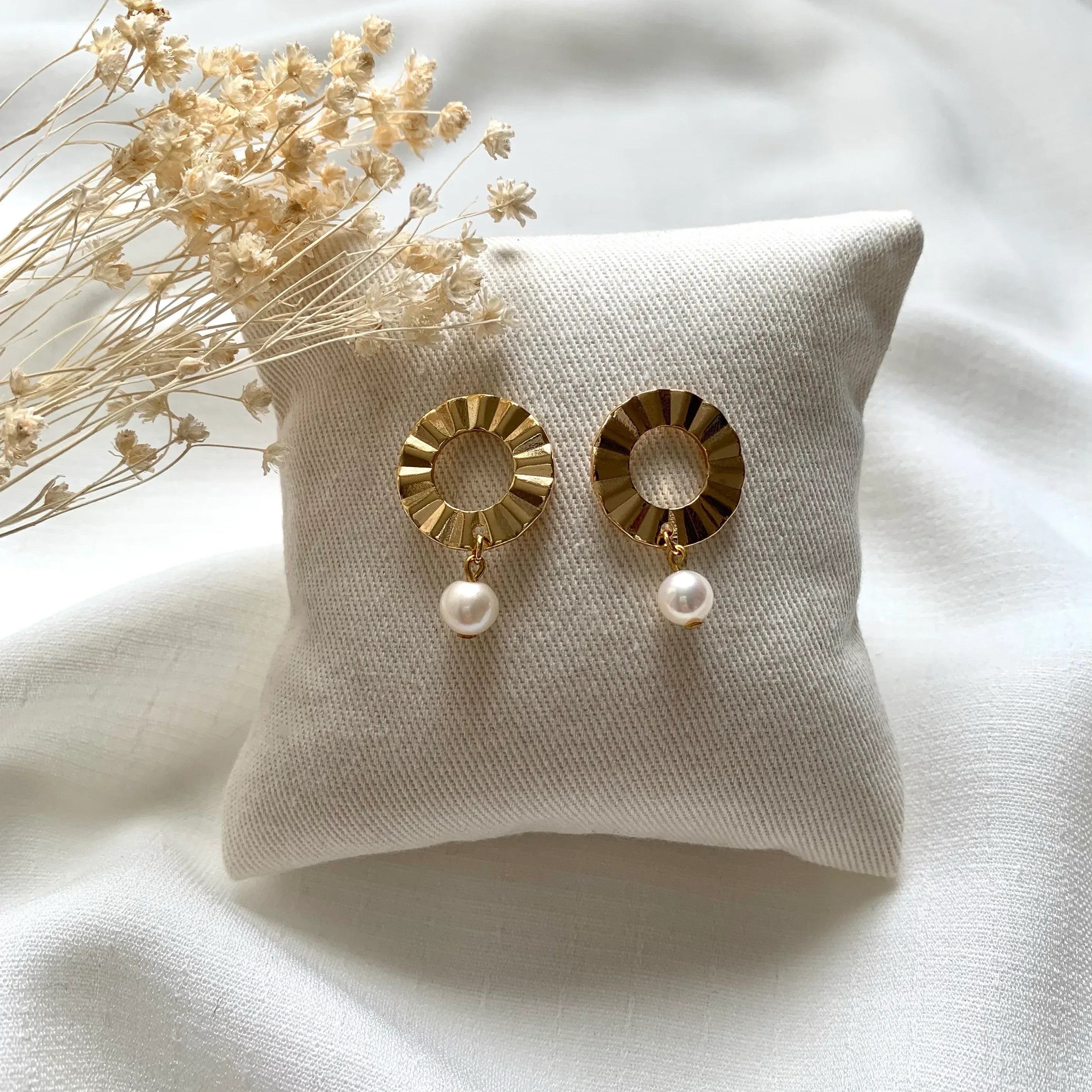 Boucles d'oreilles LYNA - Lynéör Bijoux