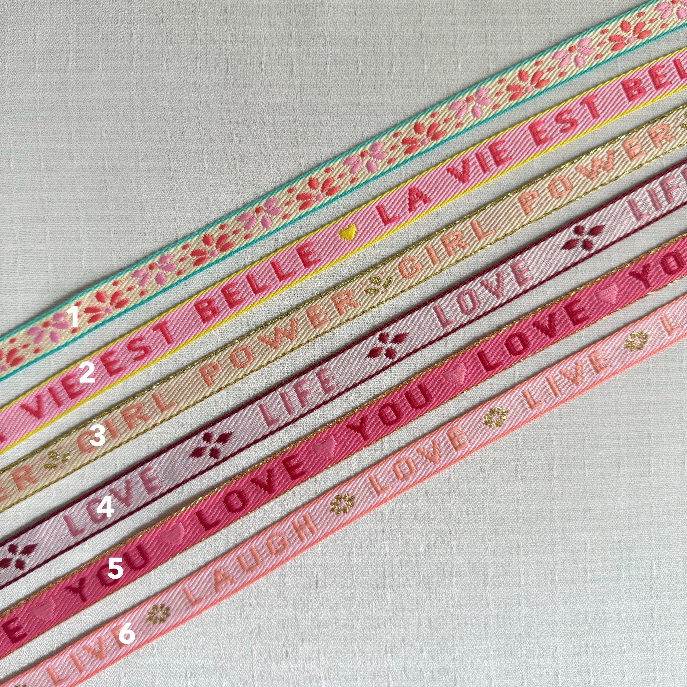 Bracelet Ruban Octobre Rose - Lynéör Bijoux