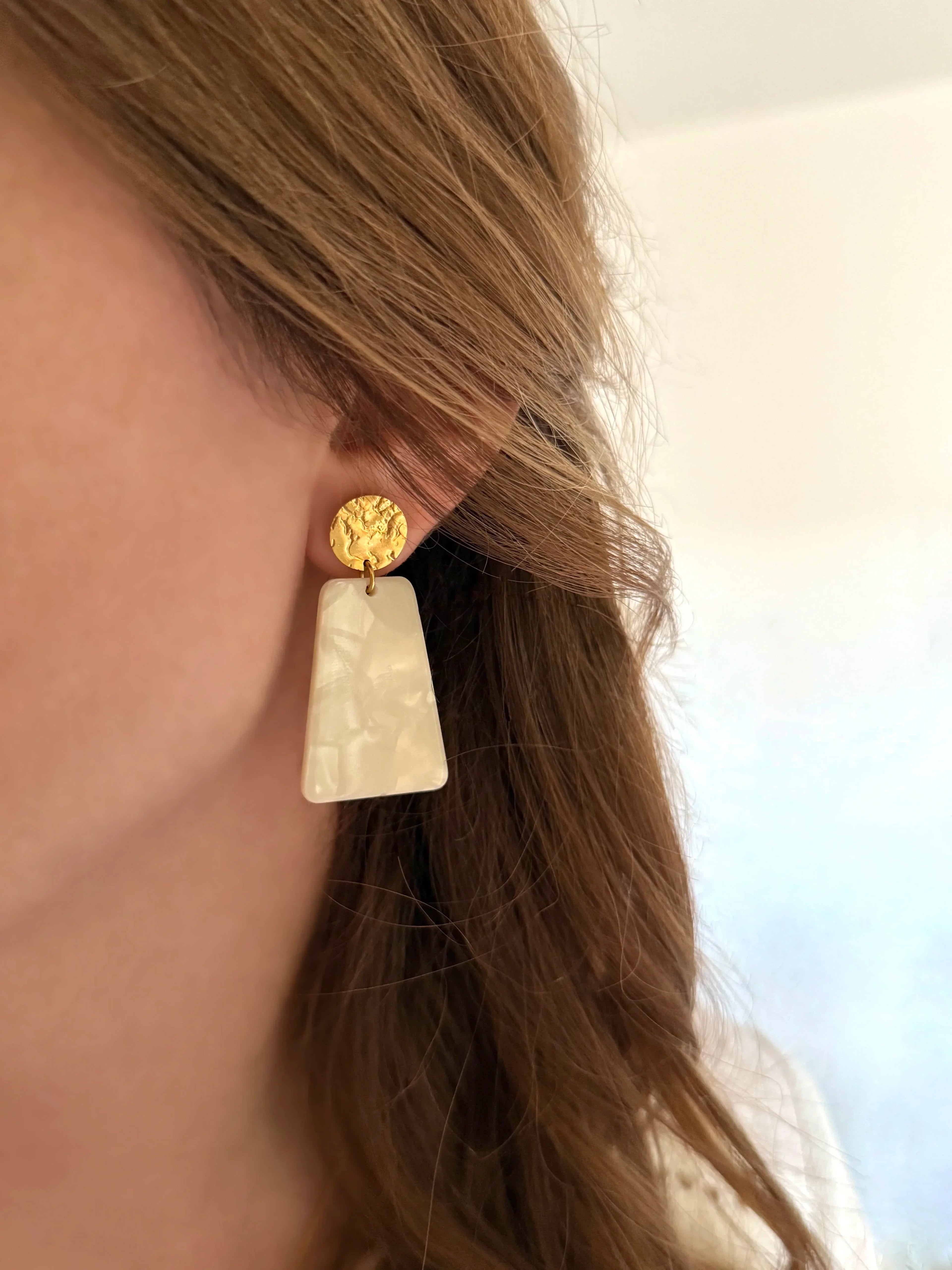 Boucles d'oreilles ESMÉE (# couleurs) - Lynéör Bijoux