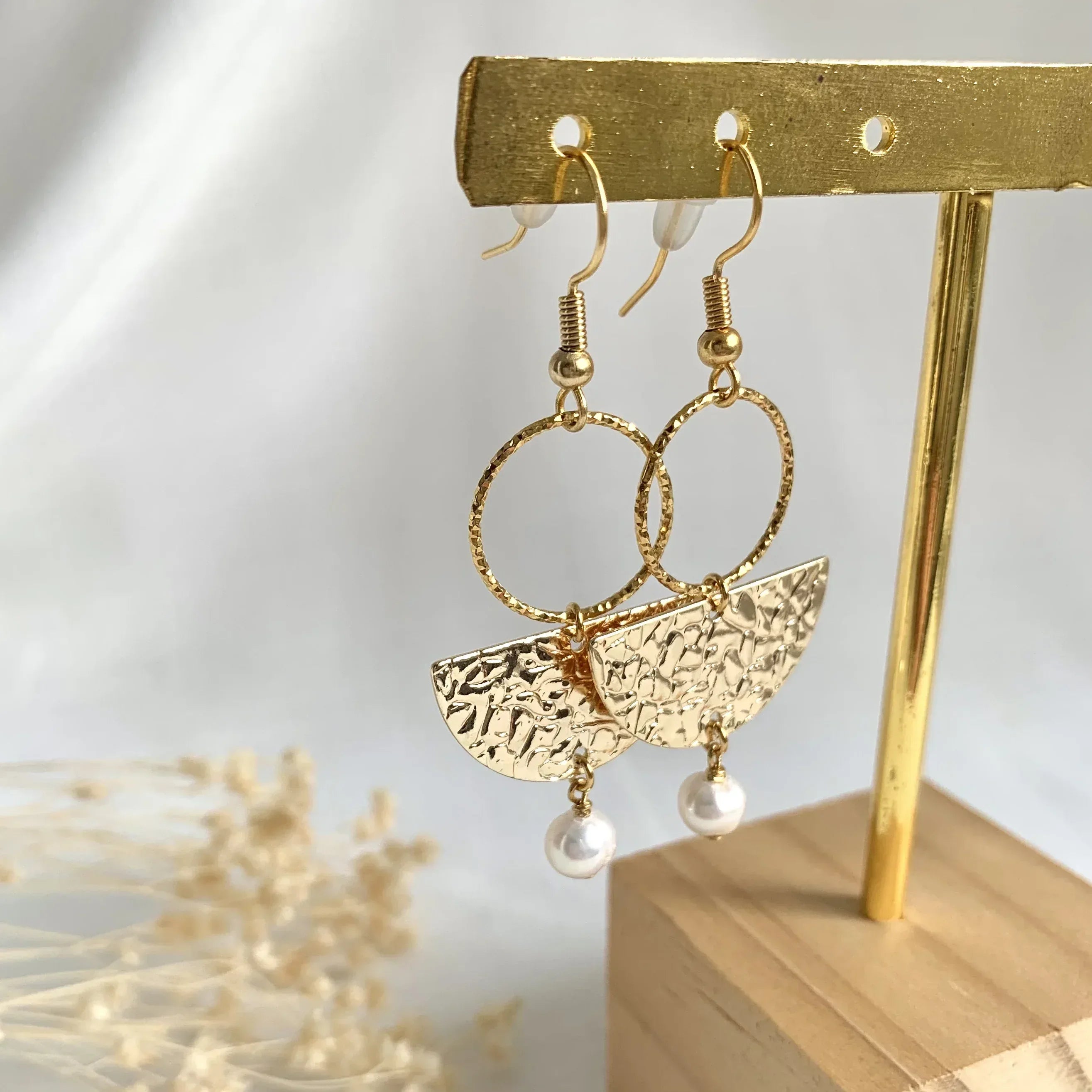 Boucles d'oreilles LOUNA - Lynéör Bijoux