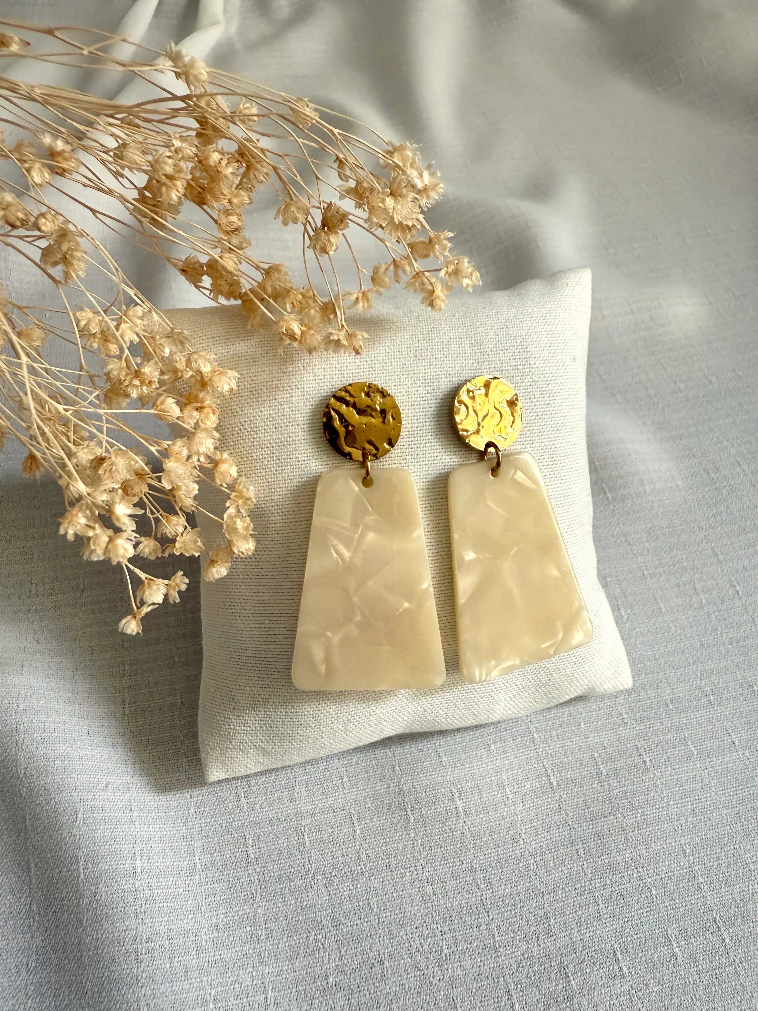 Boucles d'oreilles ESMÉE (# couleurs) - Lynéör Bijoux