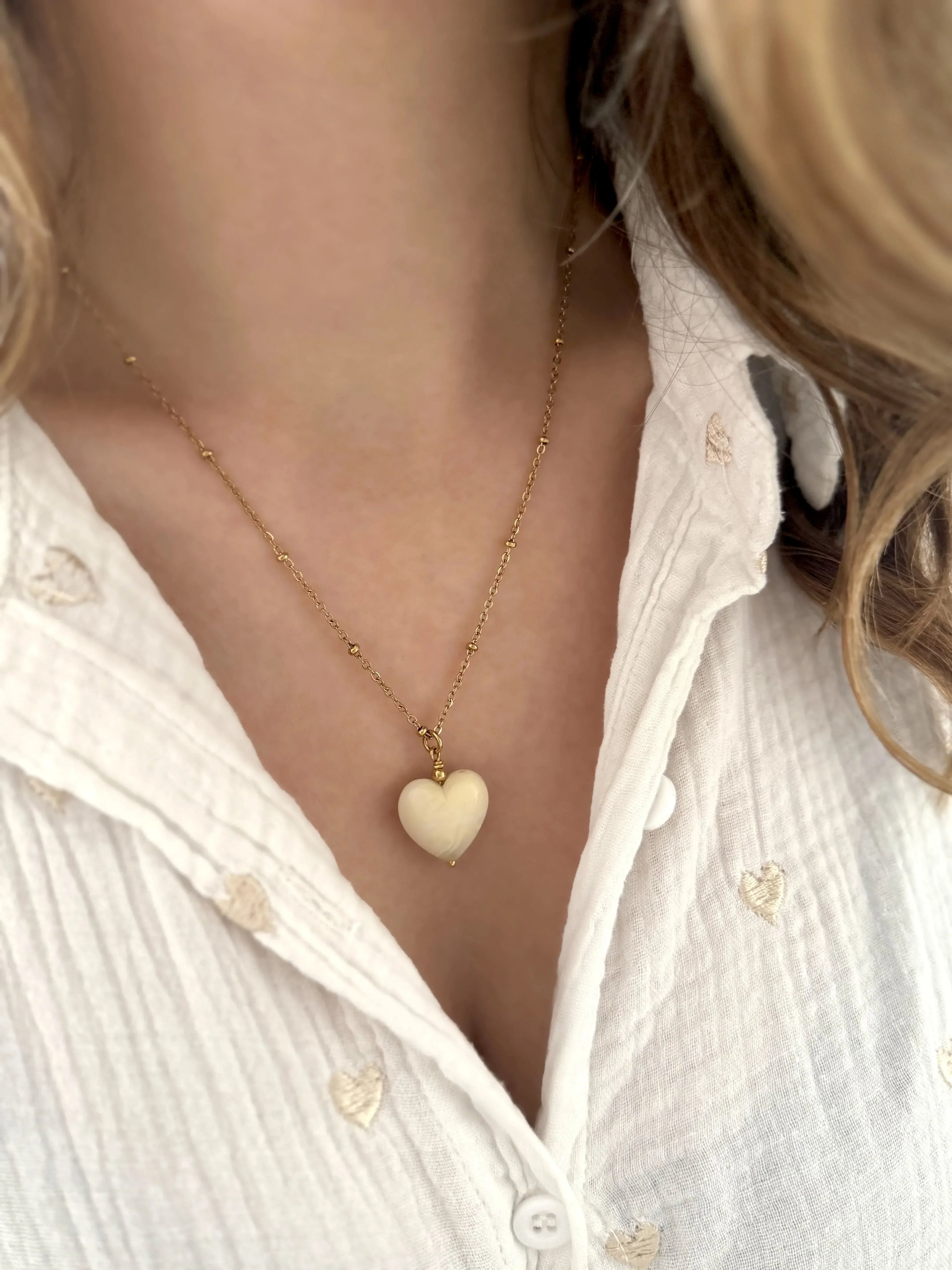 Collier ELENA (# couleurs) - Lynéör Bijoux