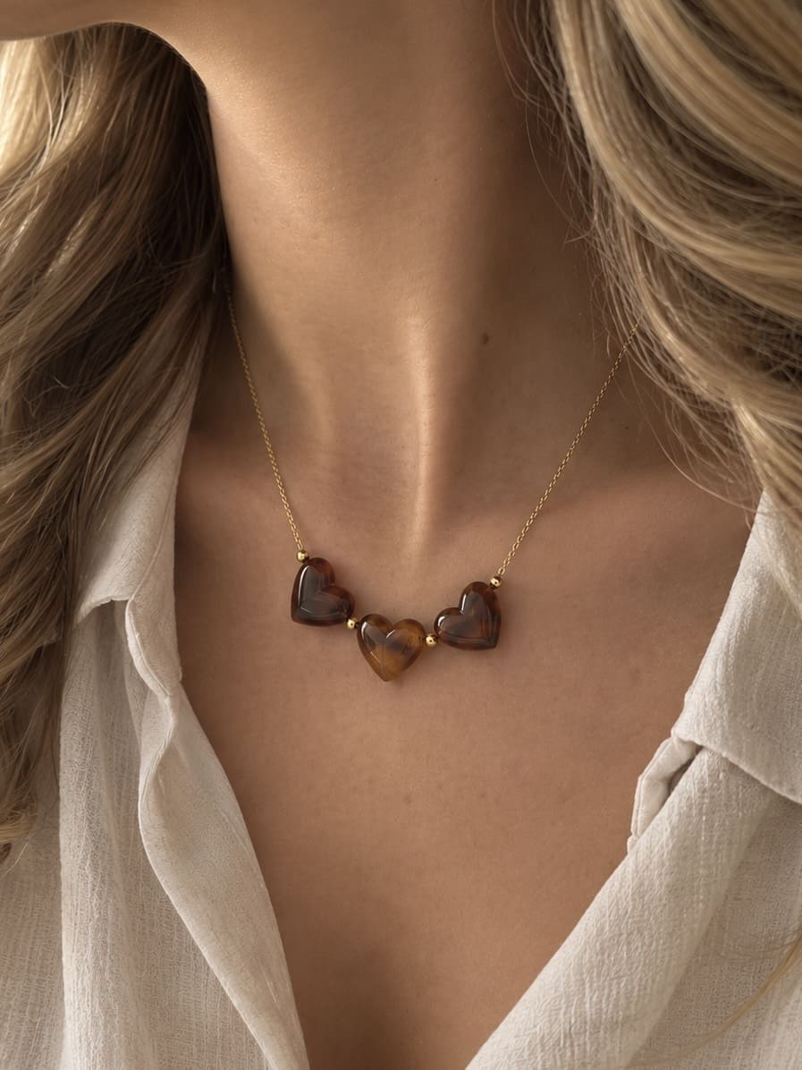 Collier 3 coeurs