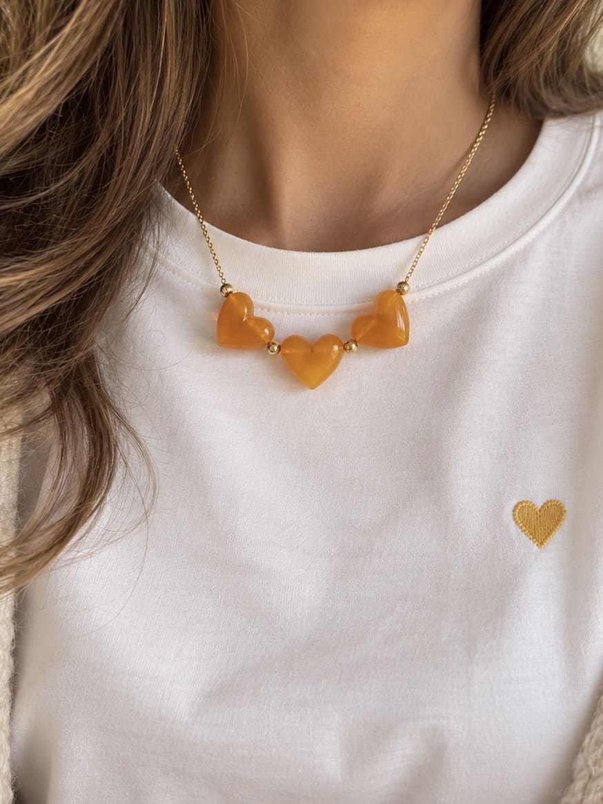 Collier 3 coeurs