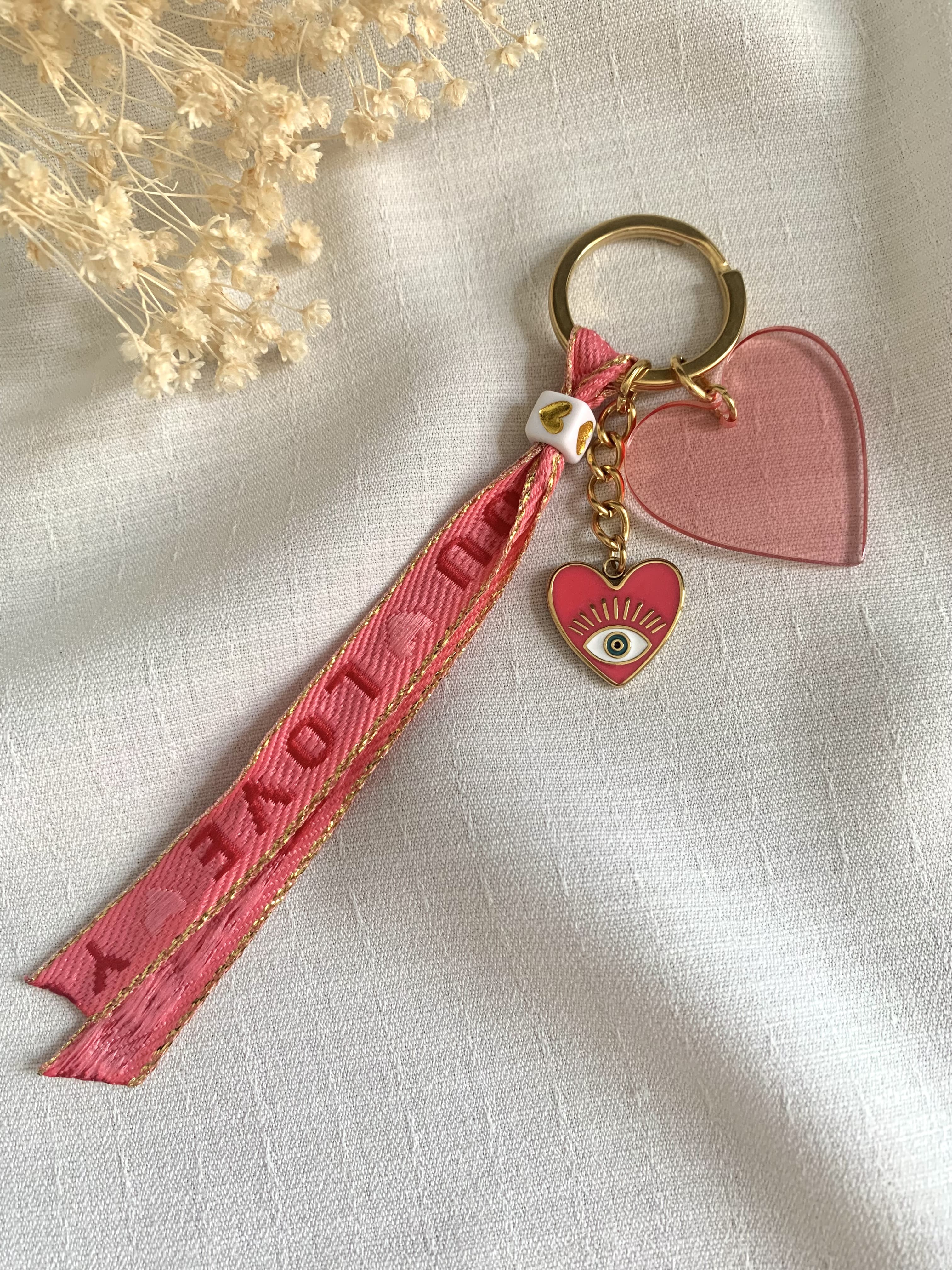 Portes Clefs grigri coeur