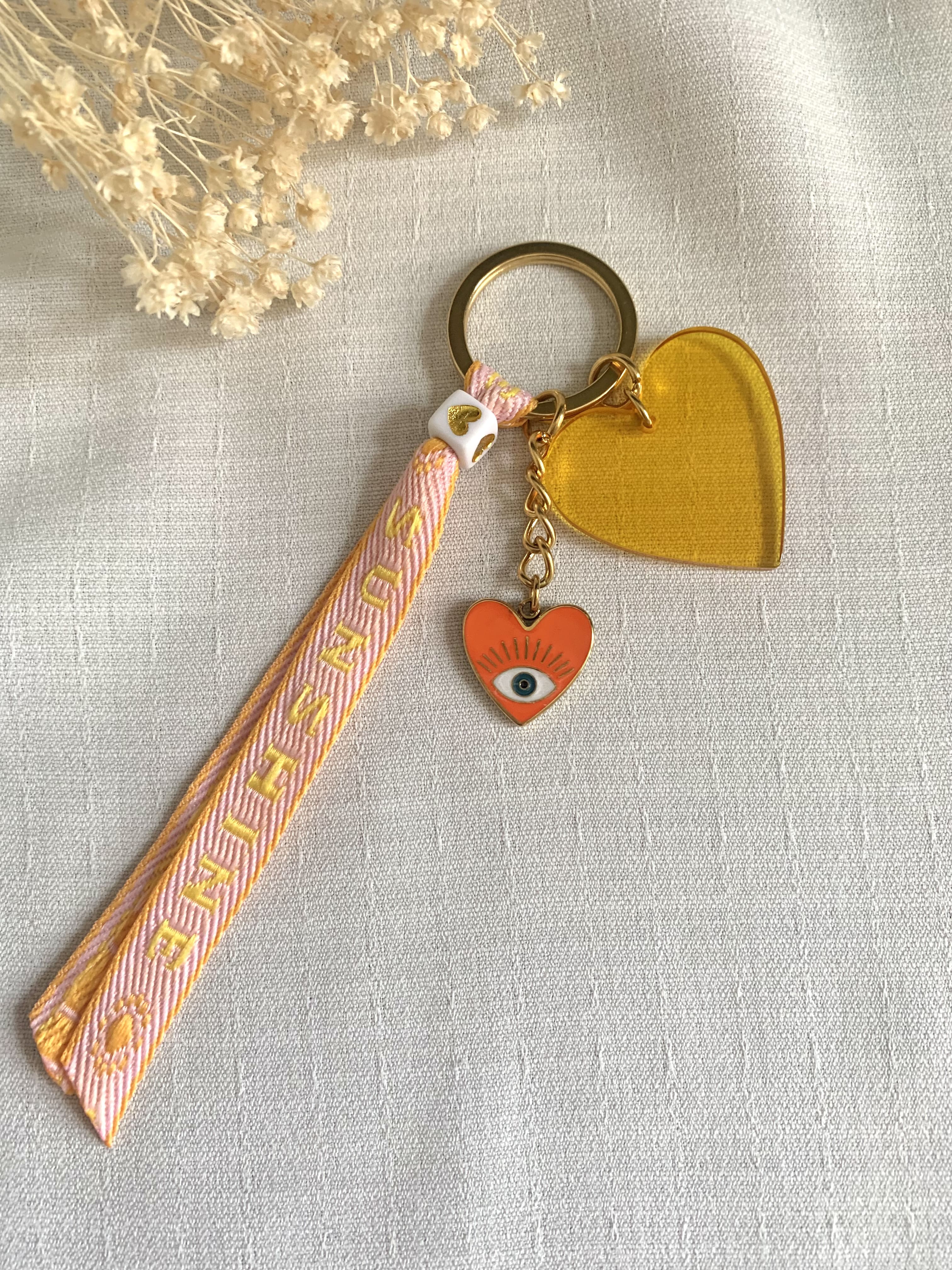 Portes Clefs grigri coeur