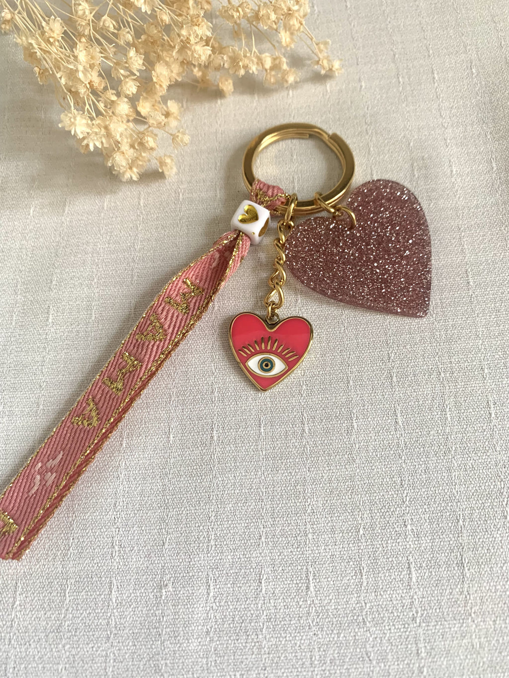 Portes Clefs grigri coeur