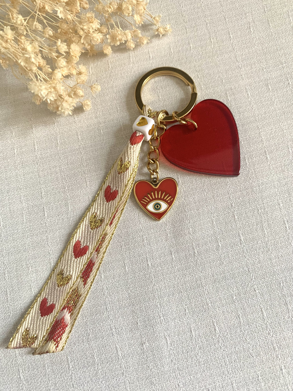 Portes Clefs grigri coeur