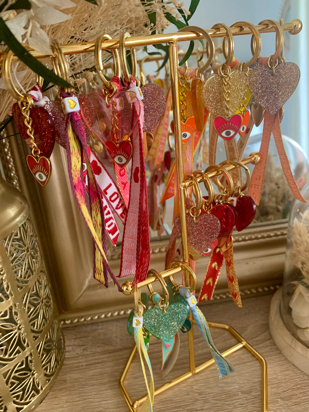 Portes Clefs grigri coeur