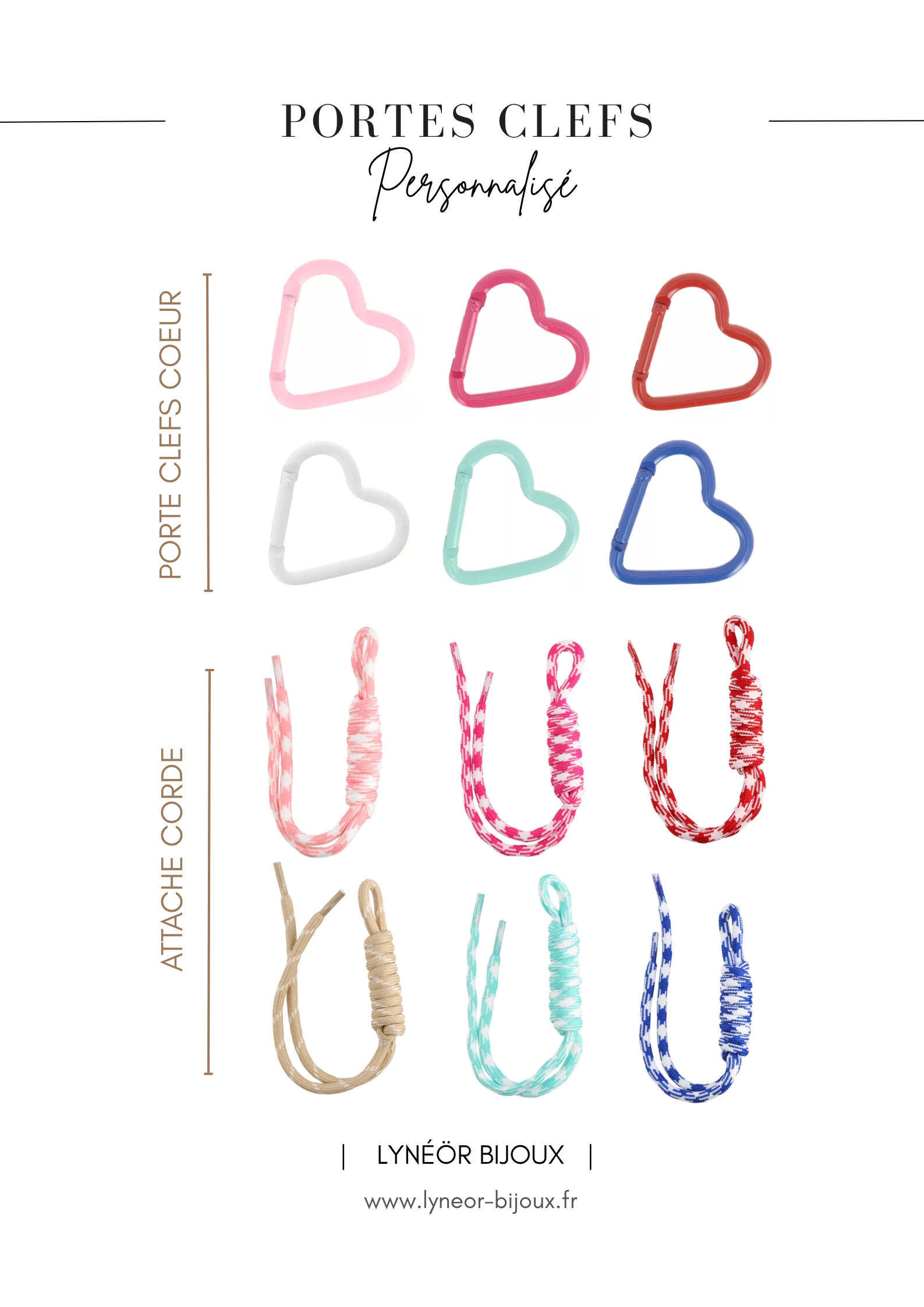 Portes Clefs Cordes