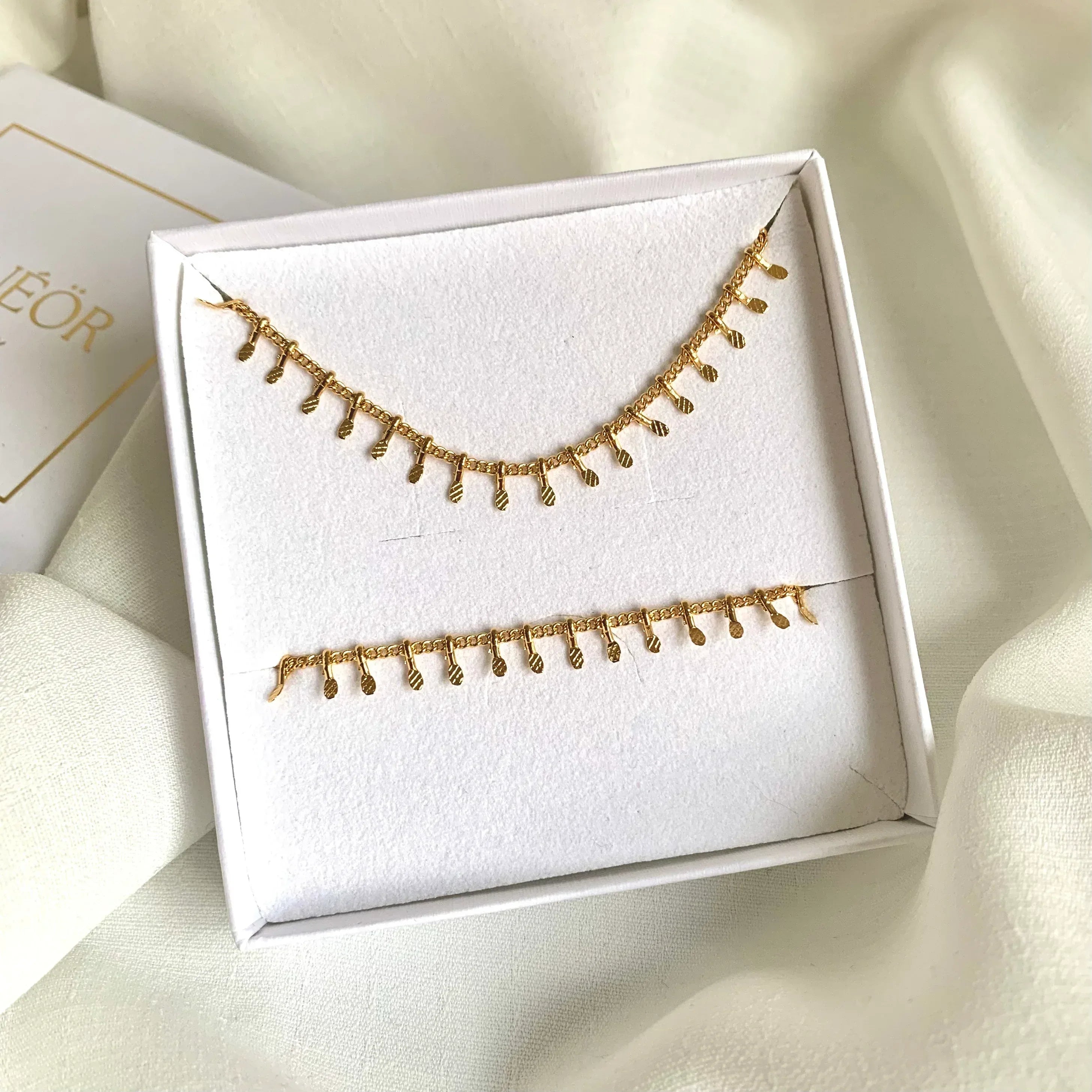 Coffret Collier & Bracelet INES - Lynéör Bijoux