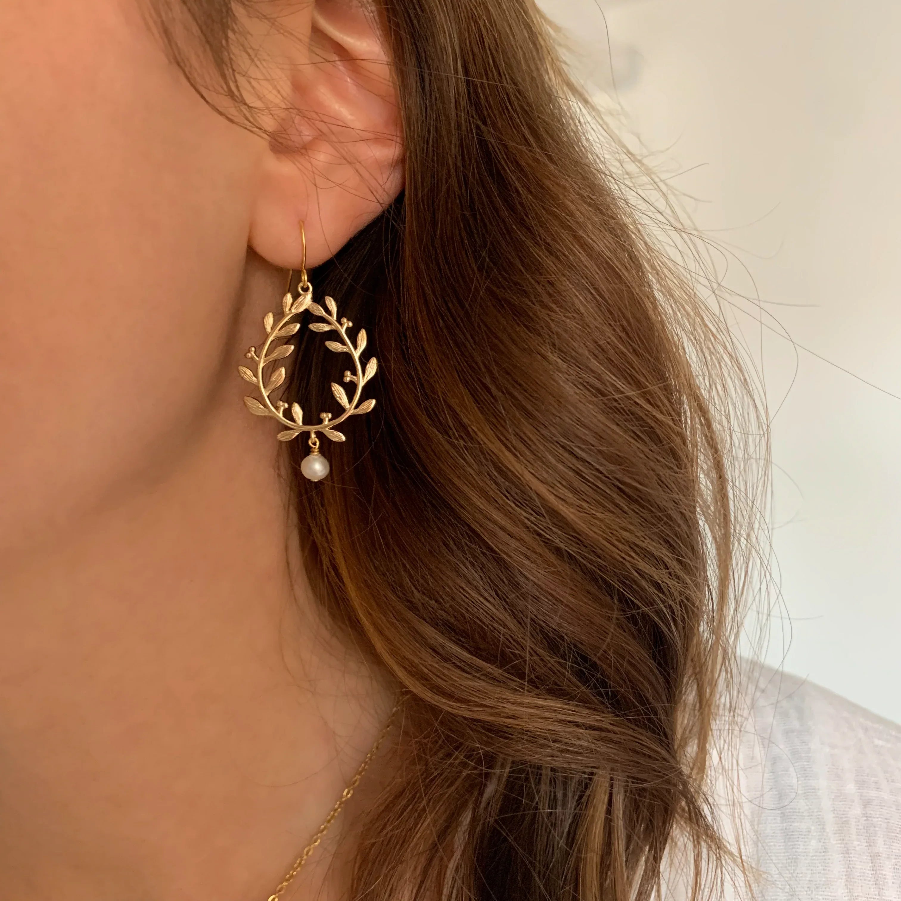 Boucles d'oreilles CLEMENCE - Lynéör Bijoux