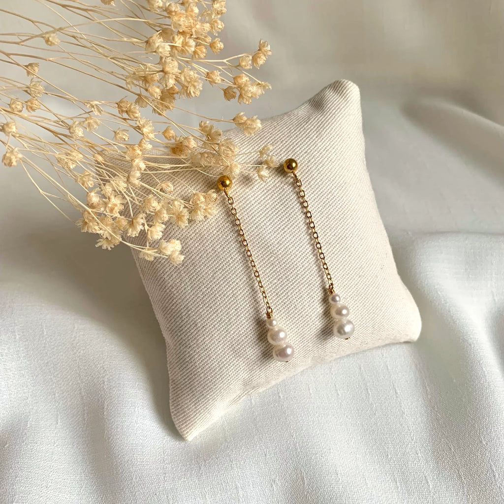 Boucles d'oreilles MARIE - Lynéör Bijoux