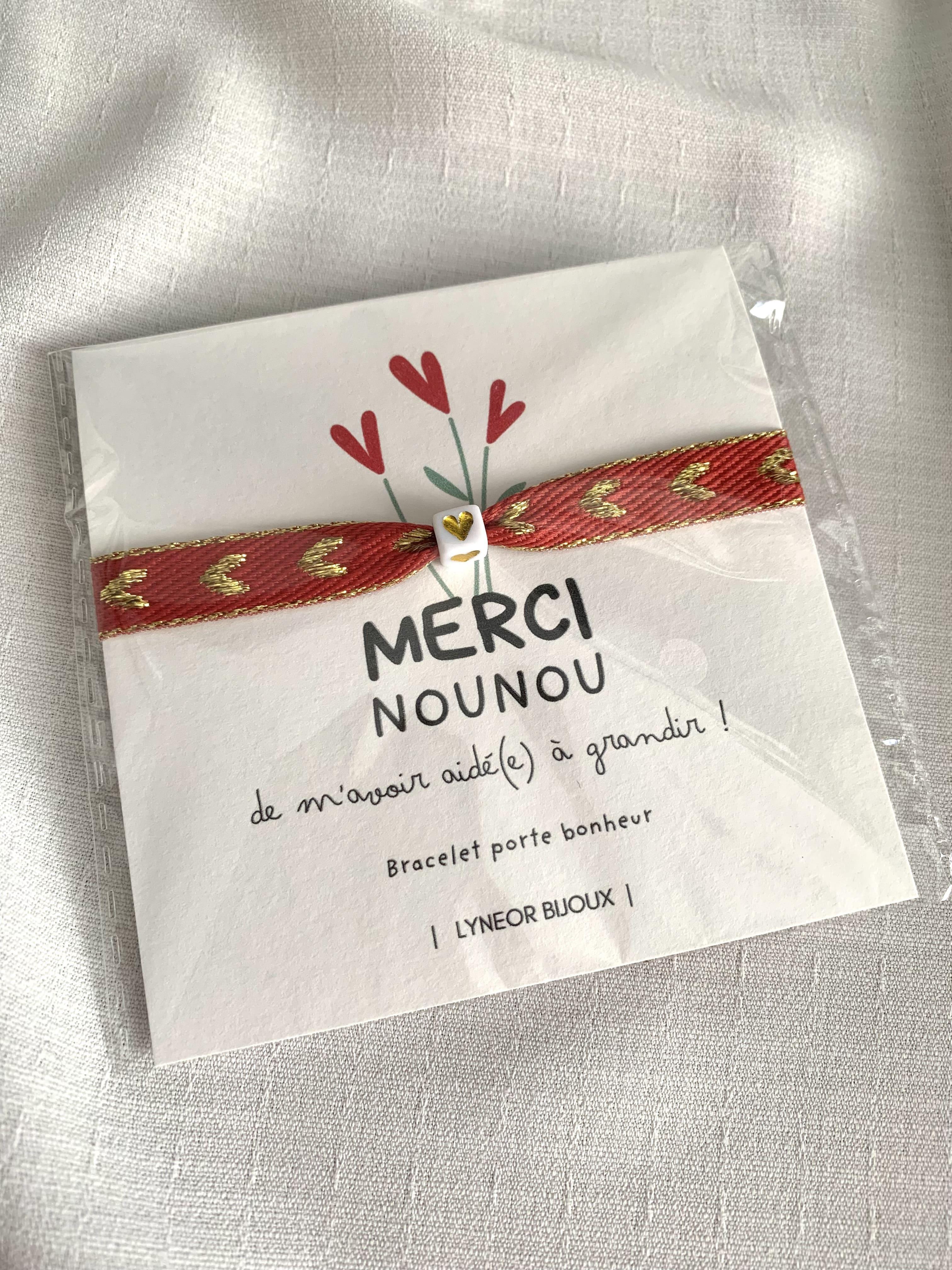 Carte Bijoux Merci fin d'année - Lynéör Bijoux