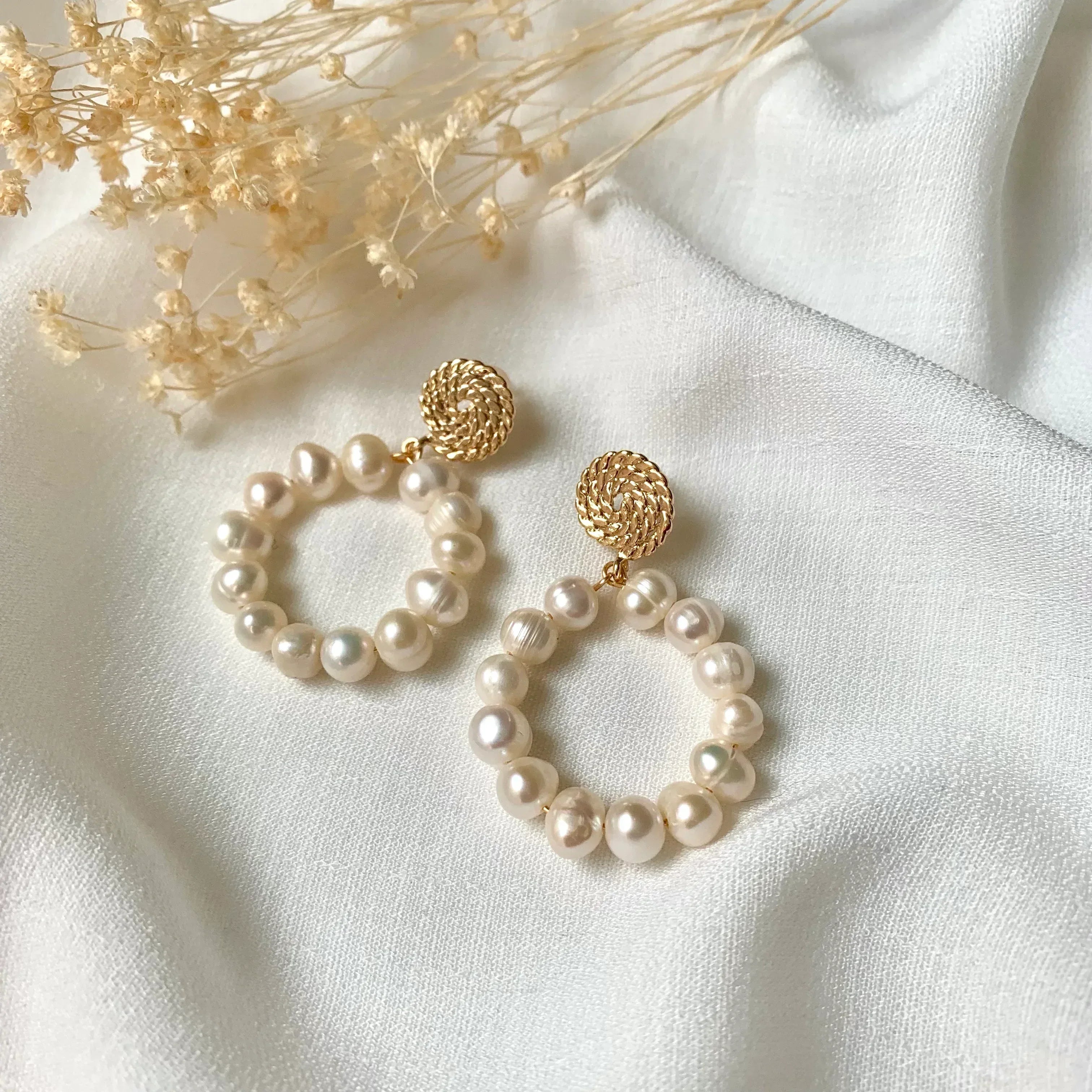 Boucles d'oreilles LOUISE - Lynéör Bijoux