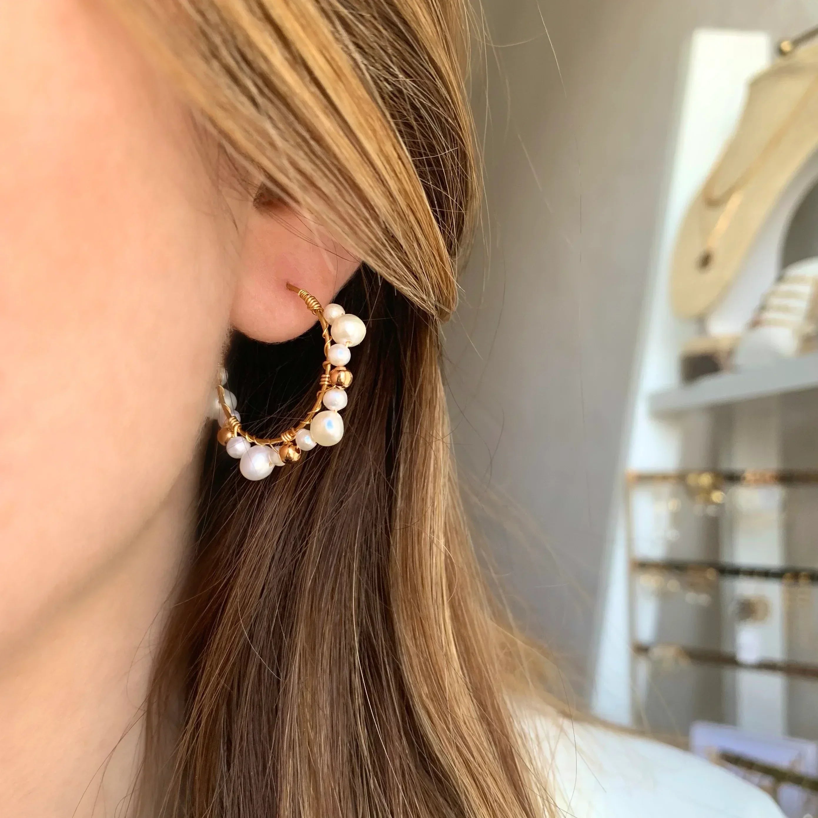 Boucles d'oreilles ROXANE - Lynéör Bijoux