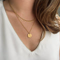 Collier double INES - Lynéör Bijoux