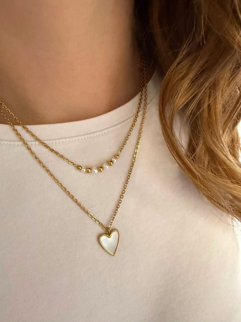 Collier double ELLIE - Lynéör Bijoux