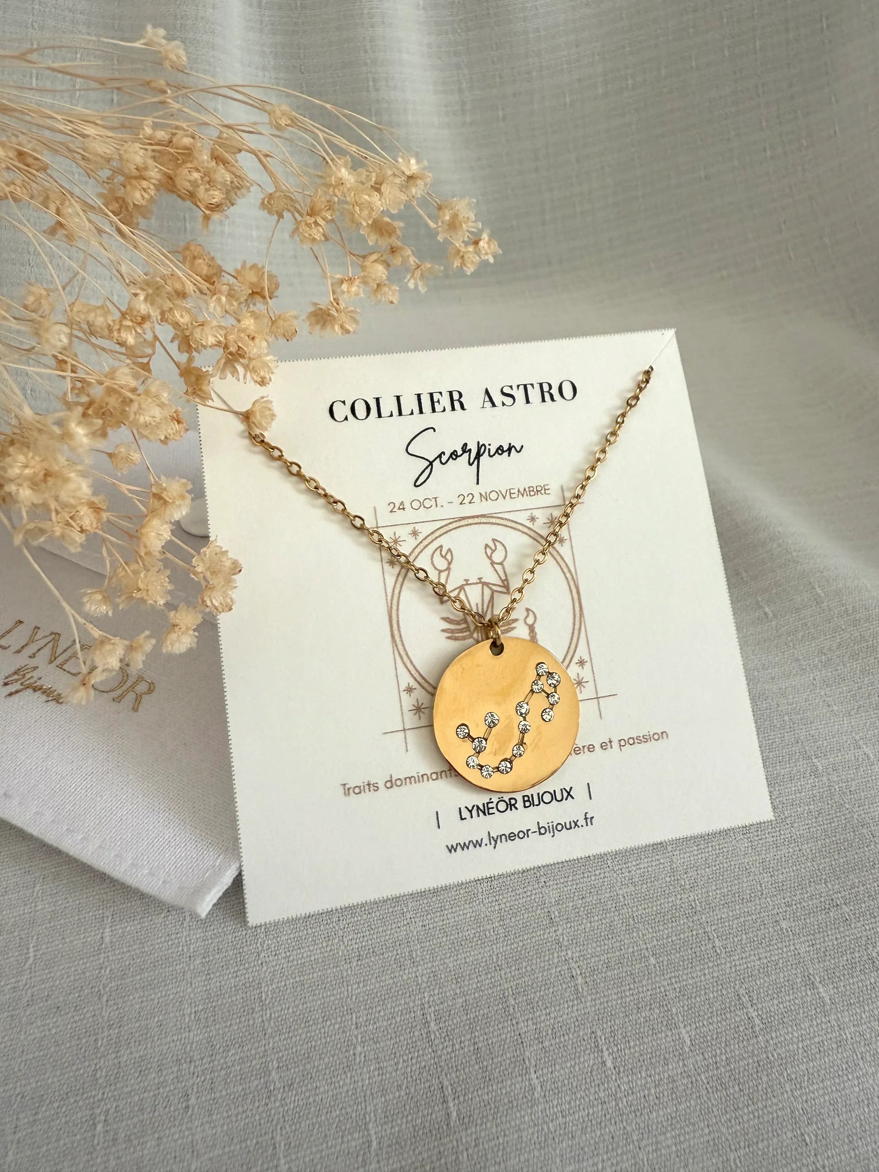 Collier ASTRO - Lynéör Bijoux